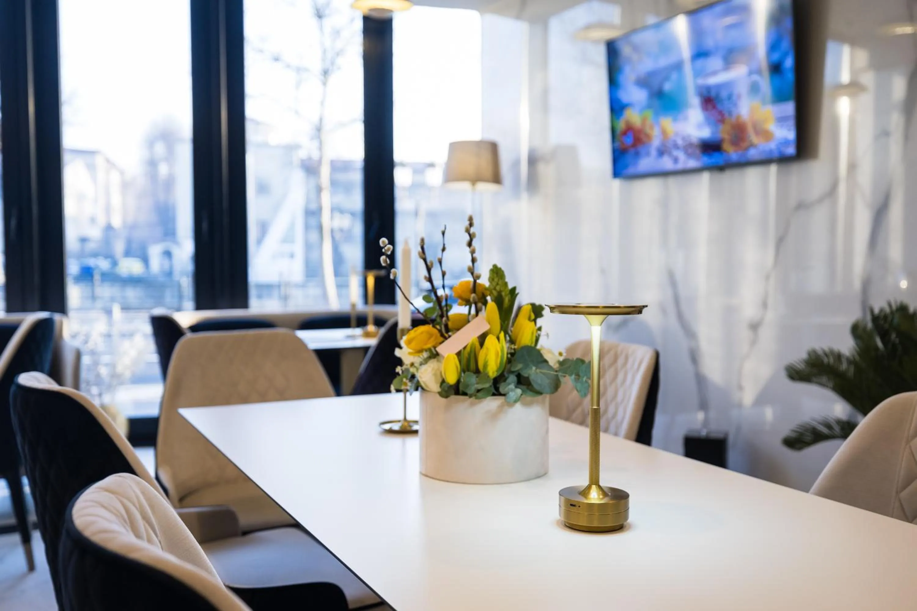 Lunch in Le Blanc Cotroceni Hotel