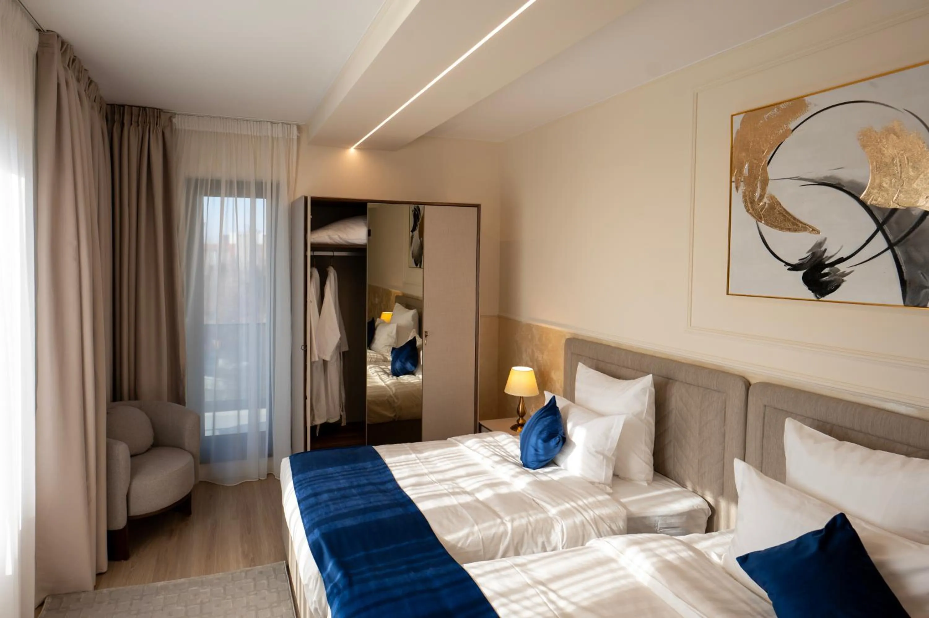 Bedroom, Bed in Le Blanc Cotroceni Hotel