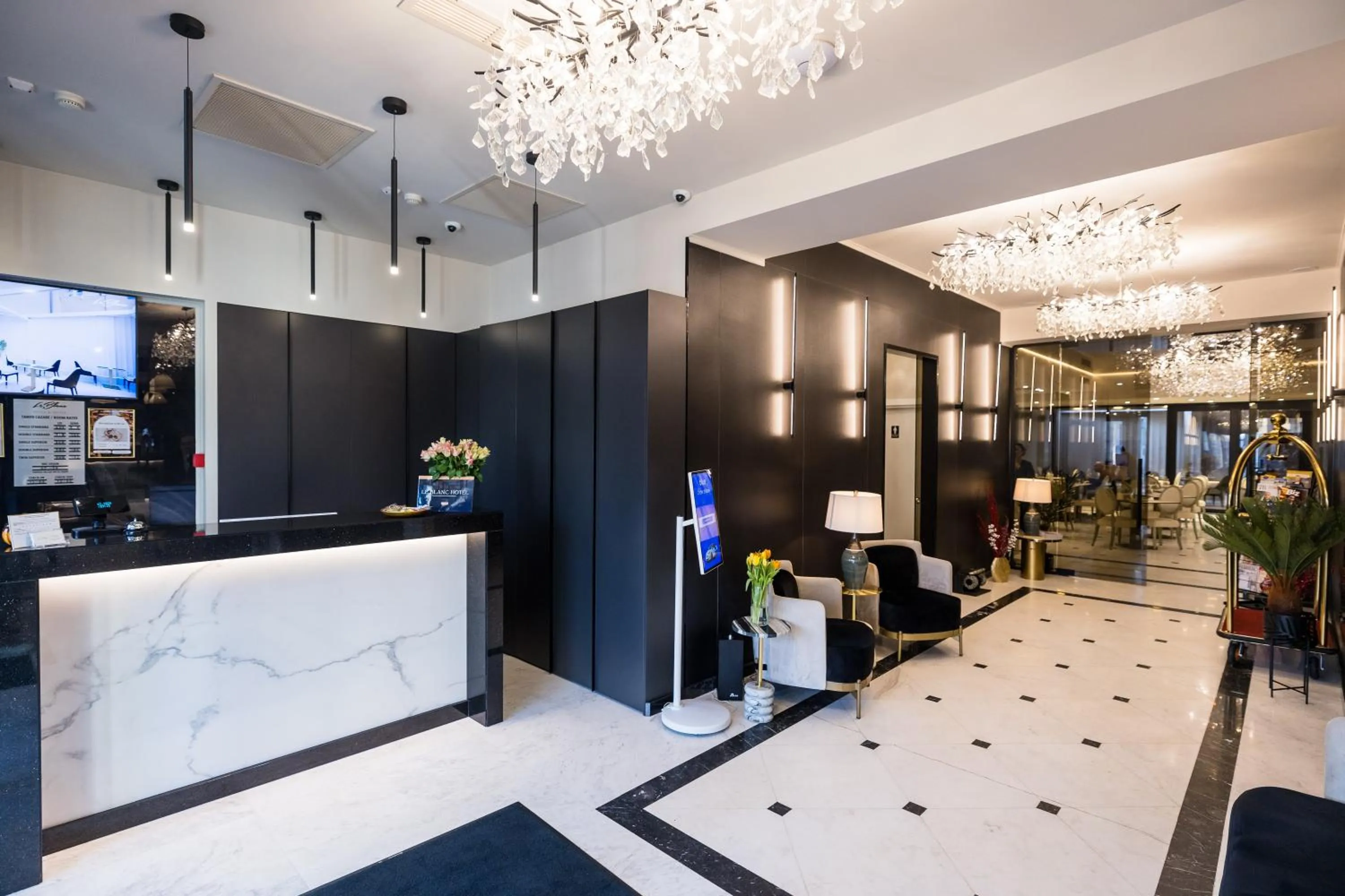 Lobby or reception in Le Blanc Cotroceni Hotel