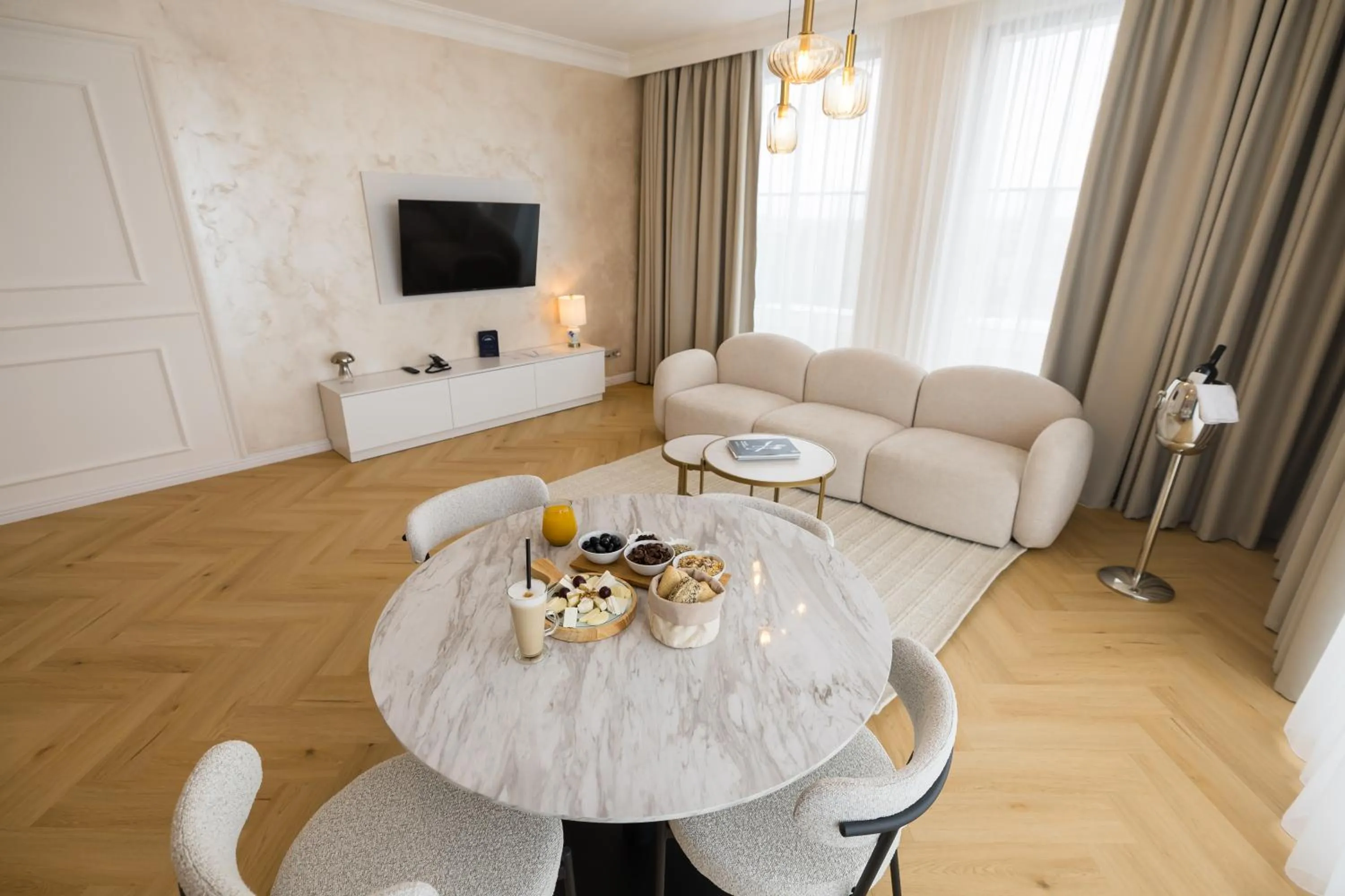 Living room in Le Blanc Cotroceni Hotel