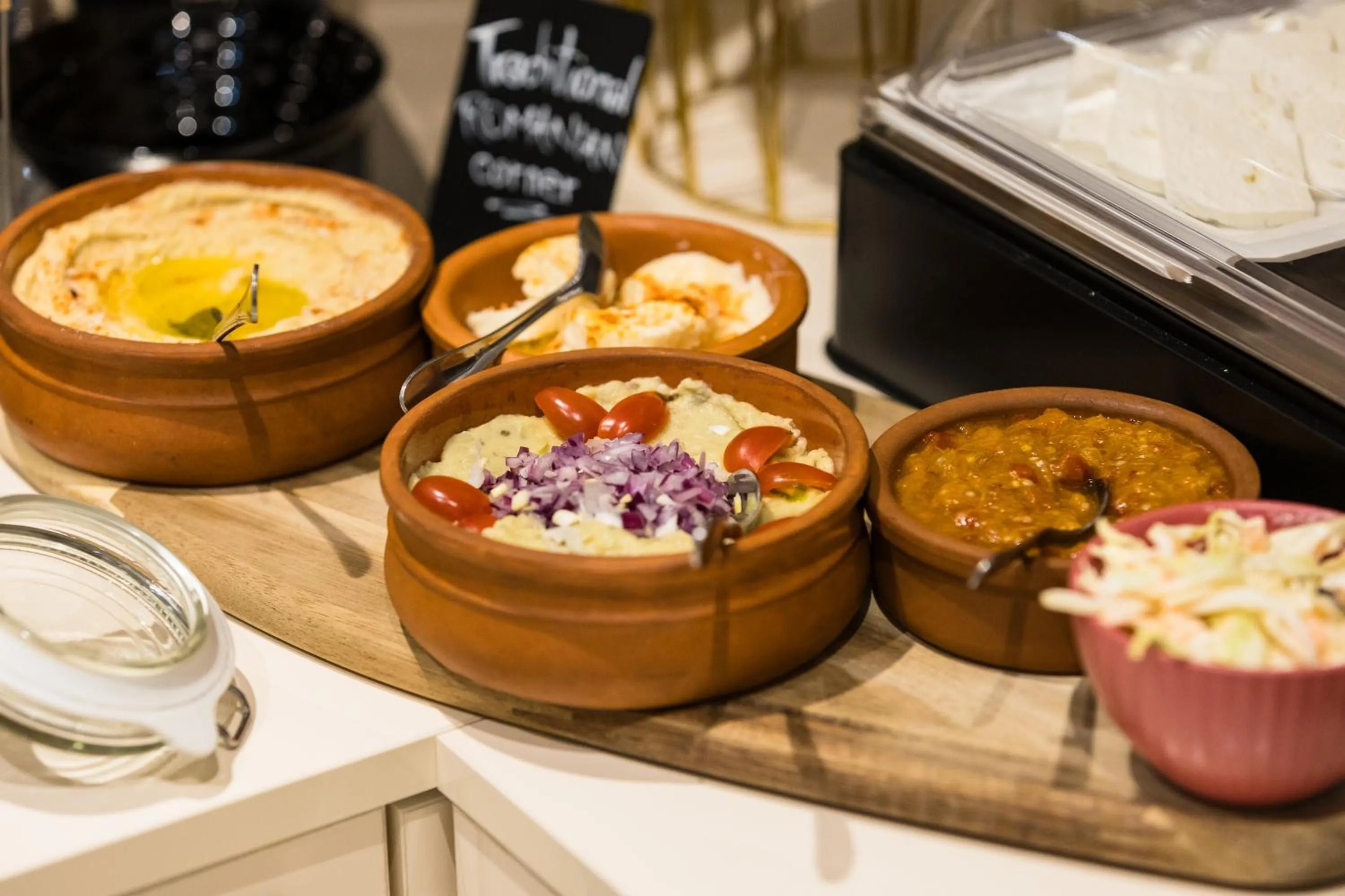 Breakfast in Le Blanc Cotroceni Hotel