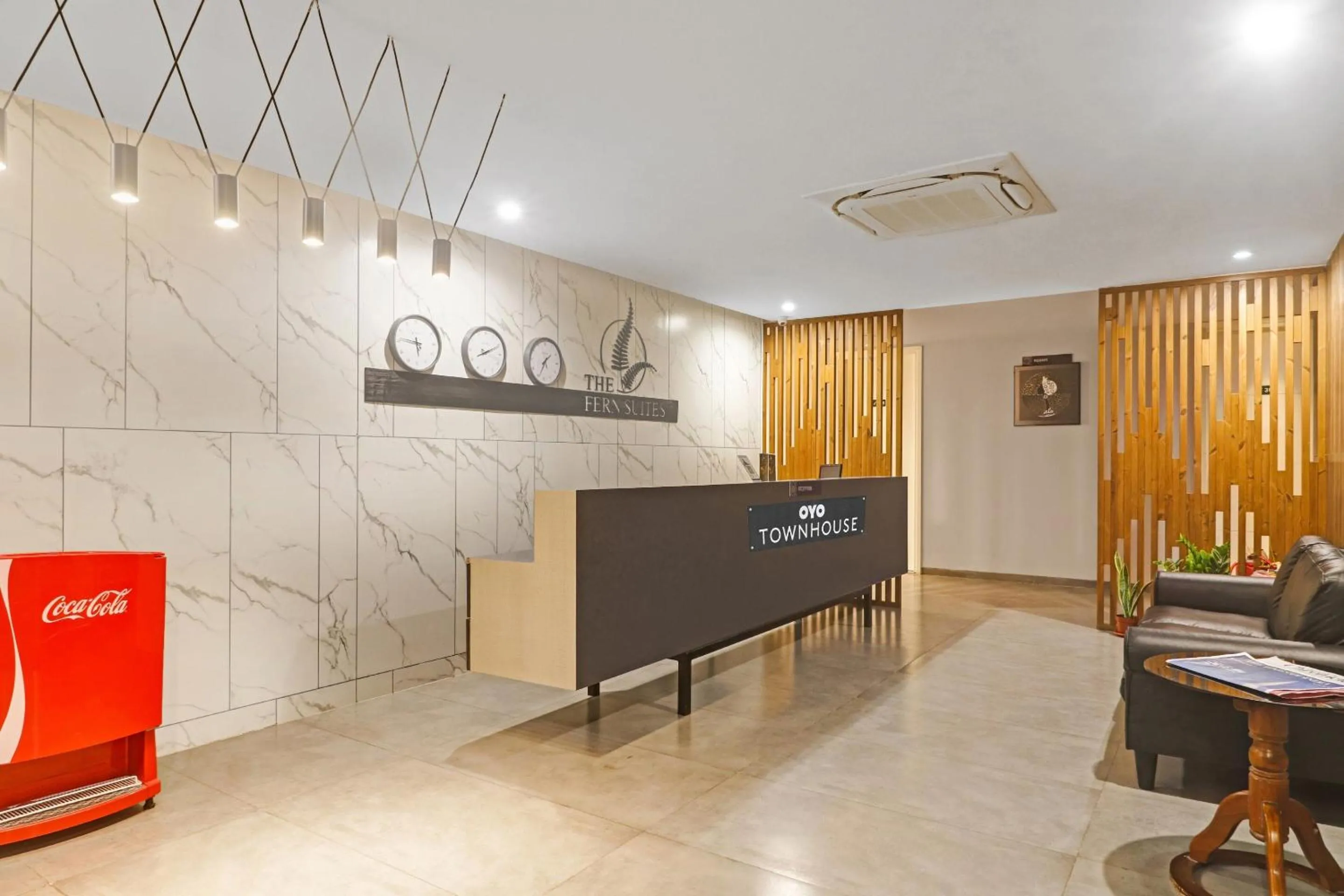 Lobby or reception in Super Hotel O THE FERN SUITES