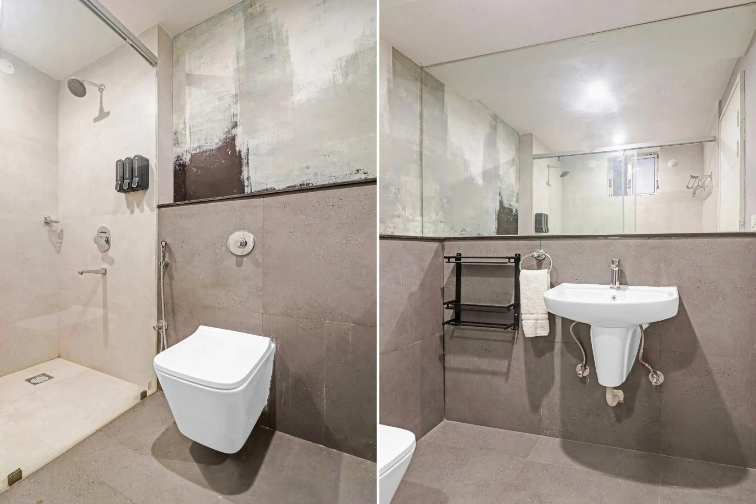 Bathroom in Super Hotel O THE FERN SUITES