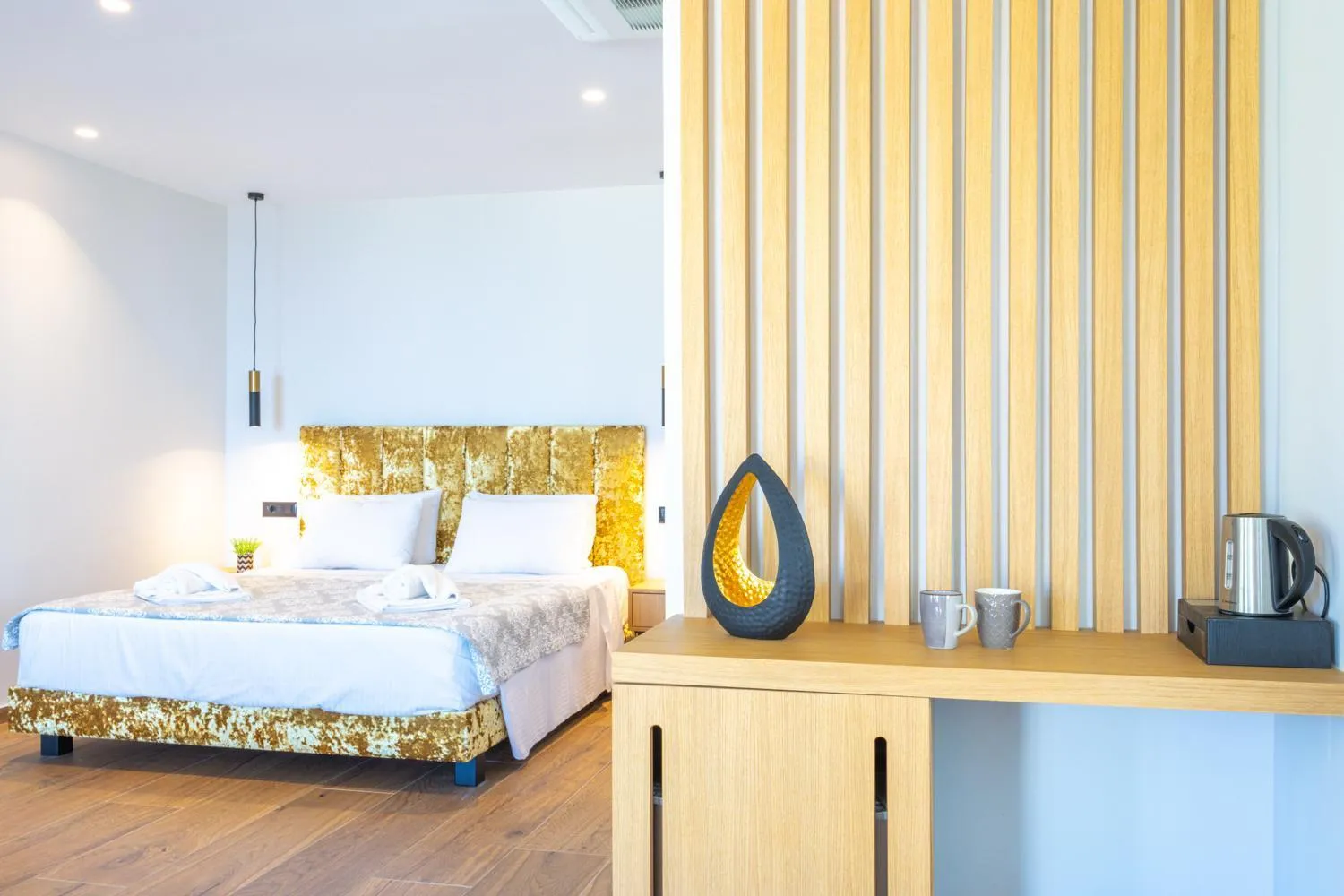 Bed in Nobile Boutique Hotel