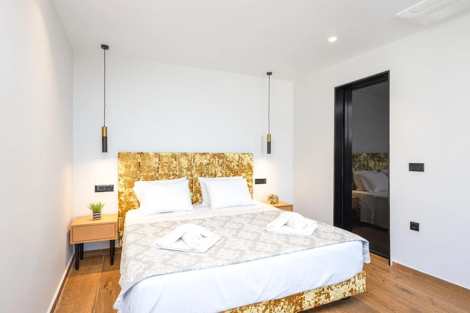 Bed in Nobile Boutique Hotel