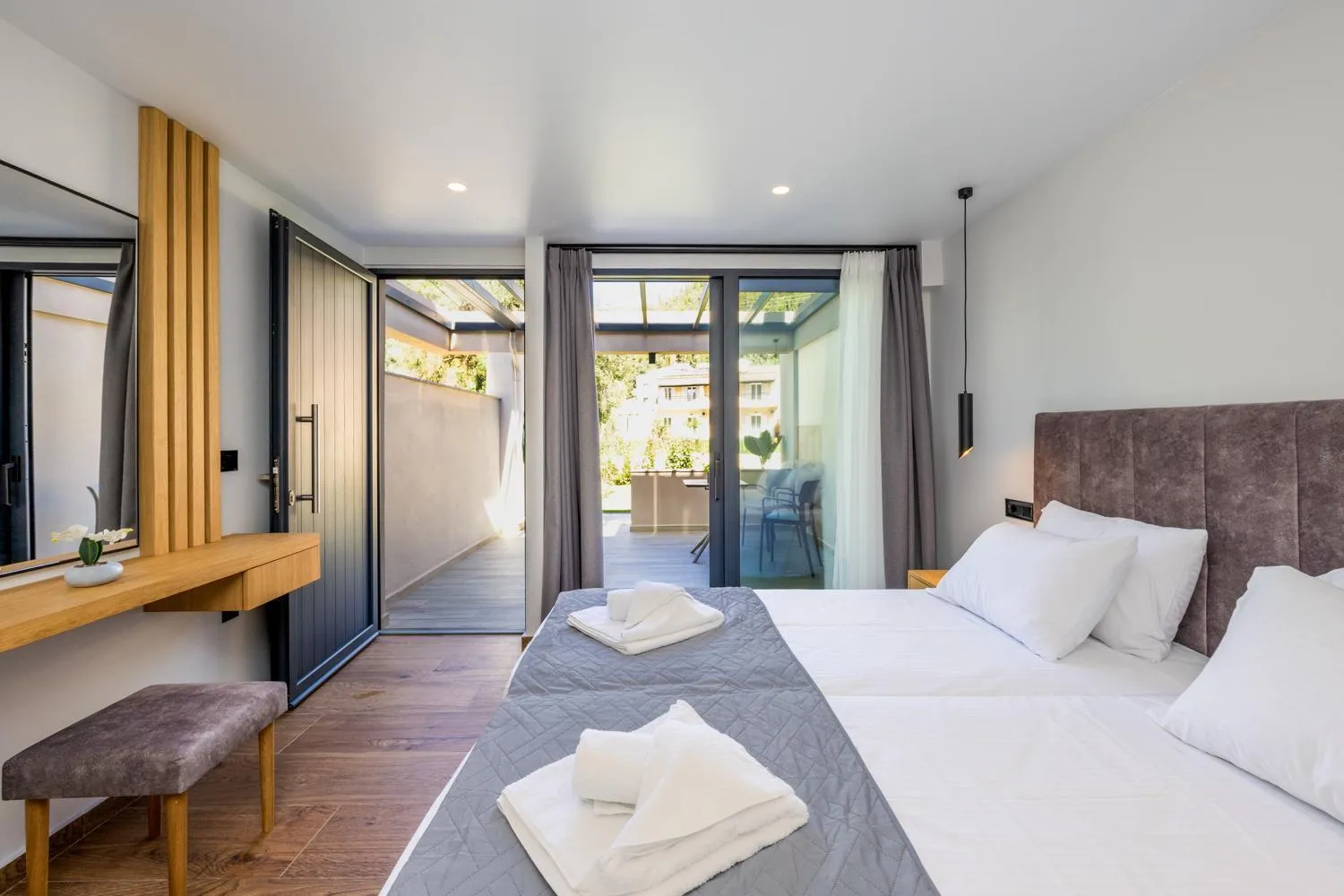 Bed in Nobile Boutique Hotel