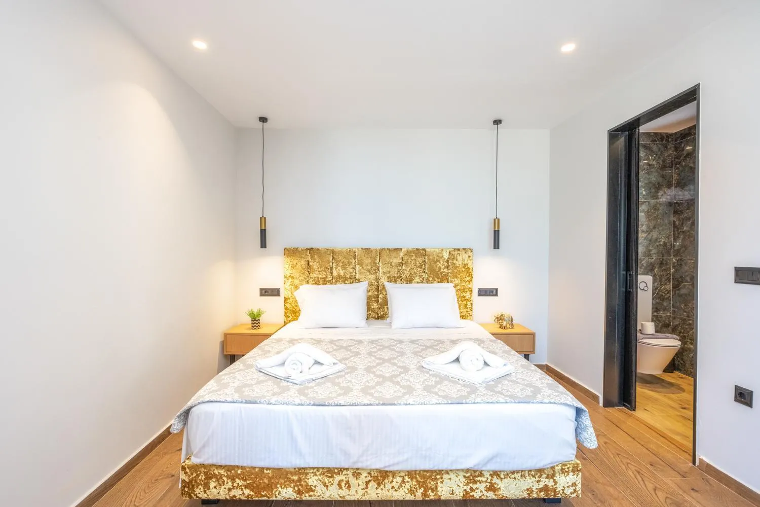 Bed in Nobile Boutique Hotel