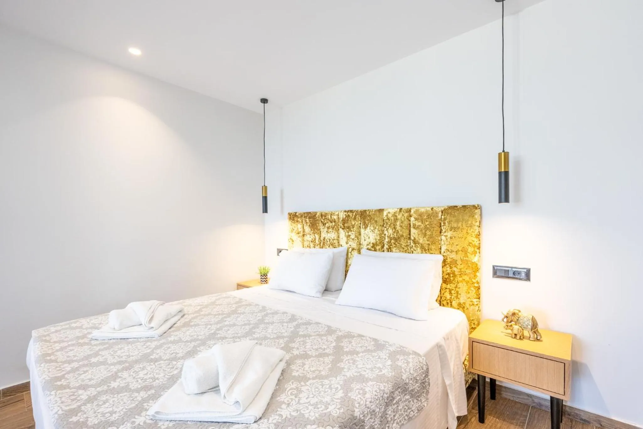 Bed in Nobile Boutique Hotel