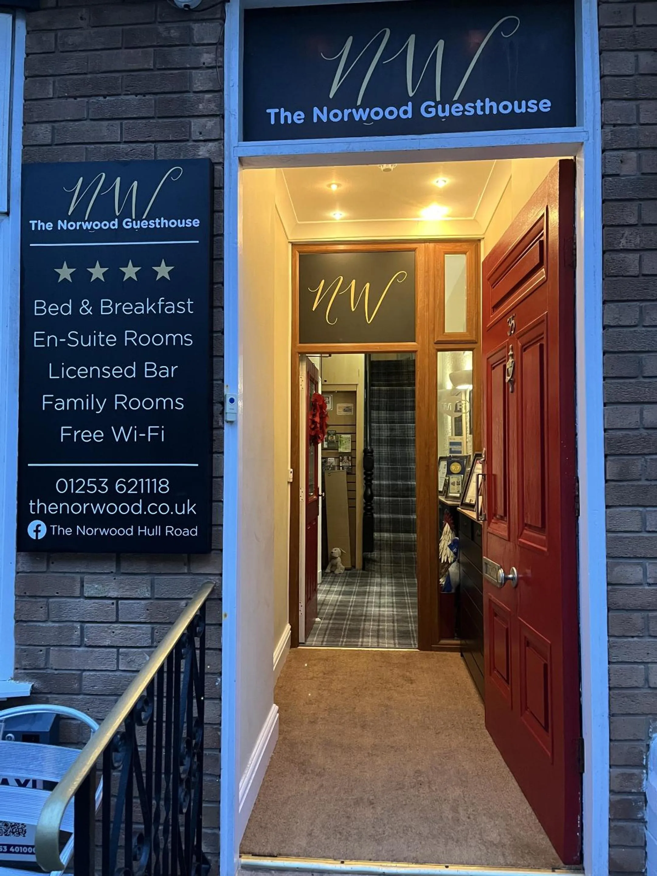 Lobby or reception in The Norwood