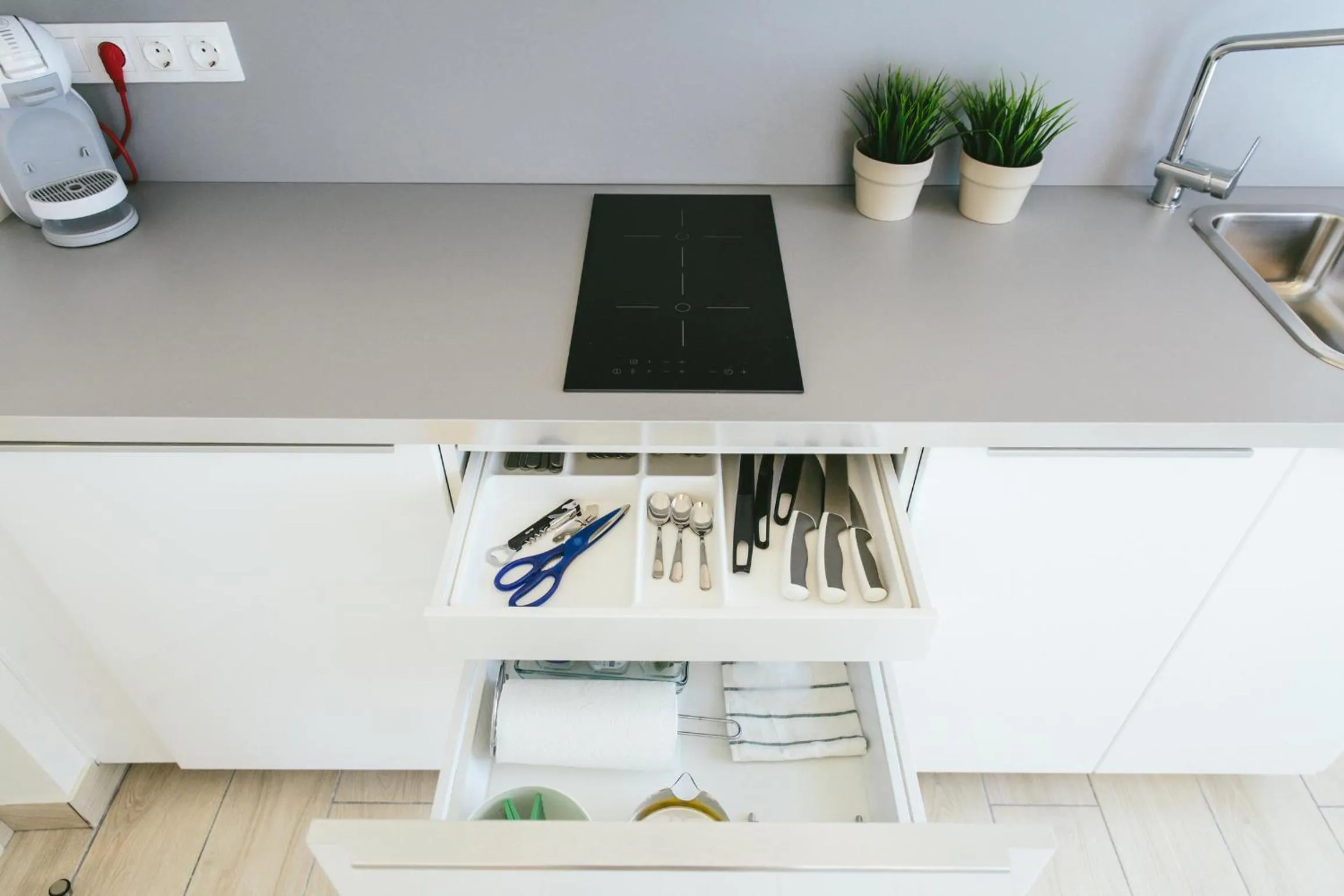 Kitchen or kitchenette in The Lucky Flats - Poeta Quintana