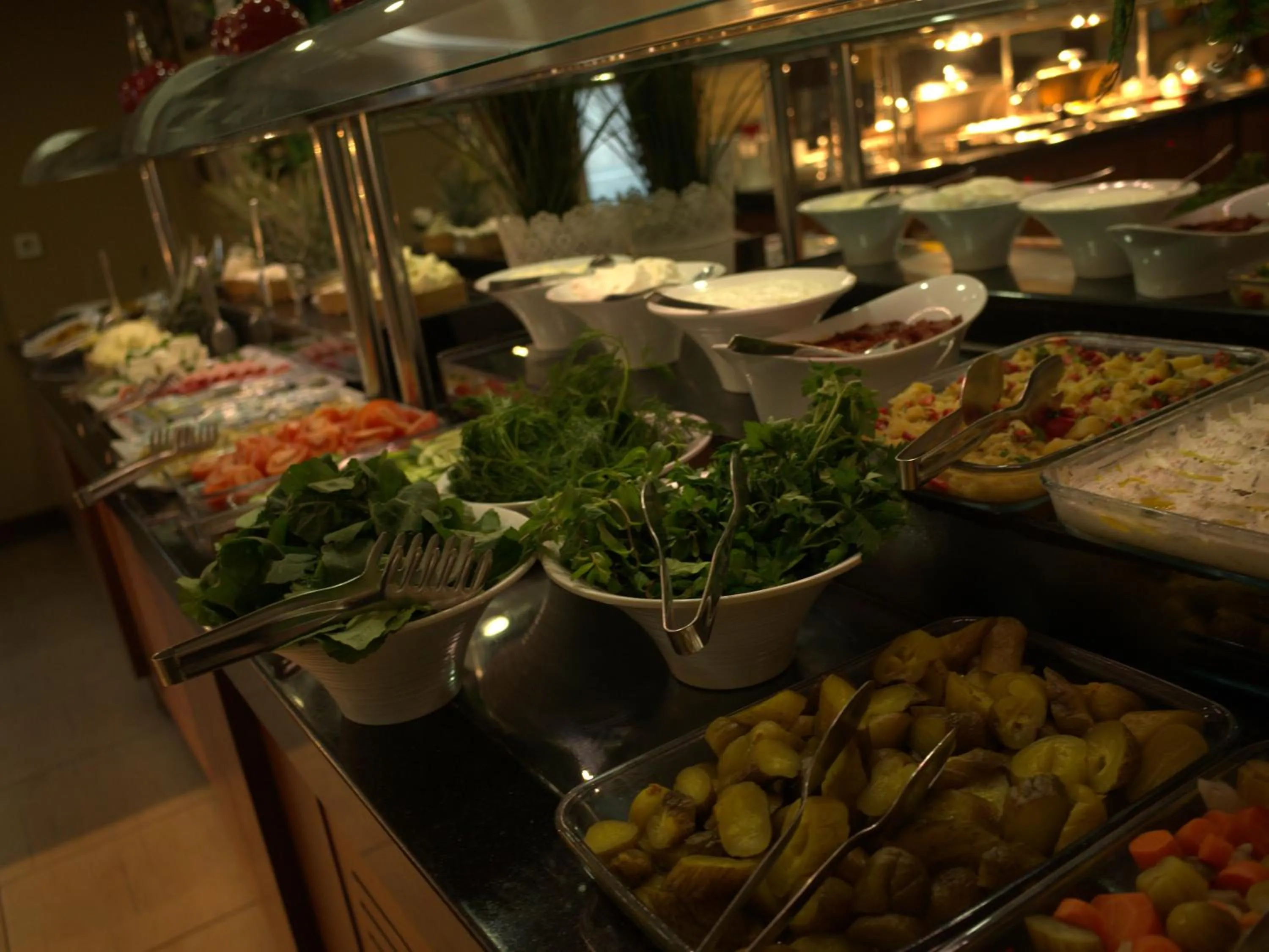 Buffet breakfast in Liv Suit Hotel