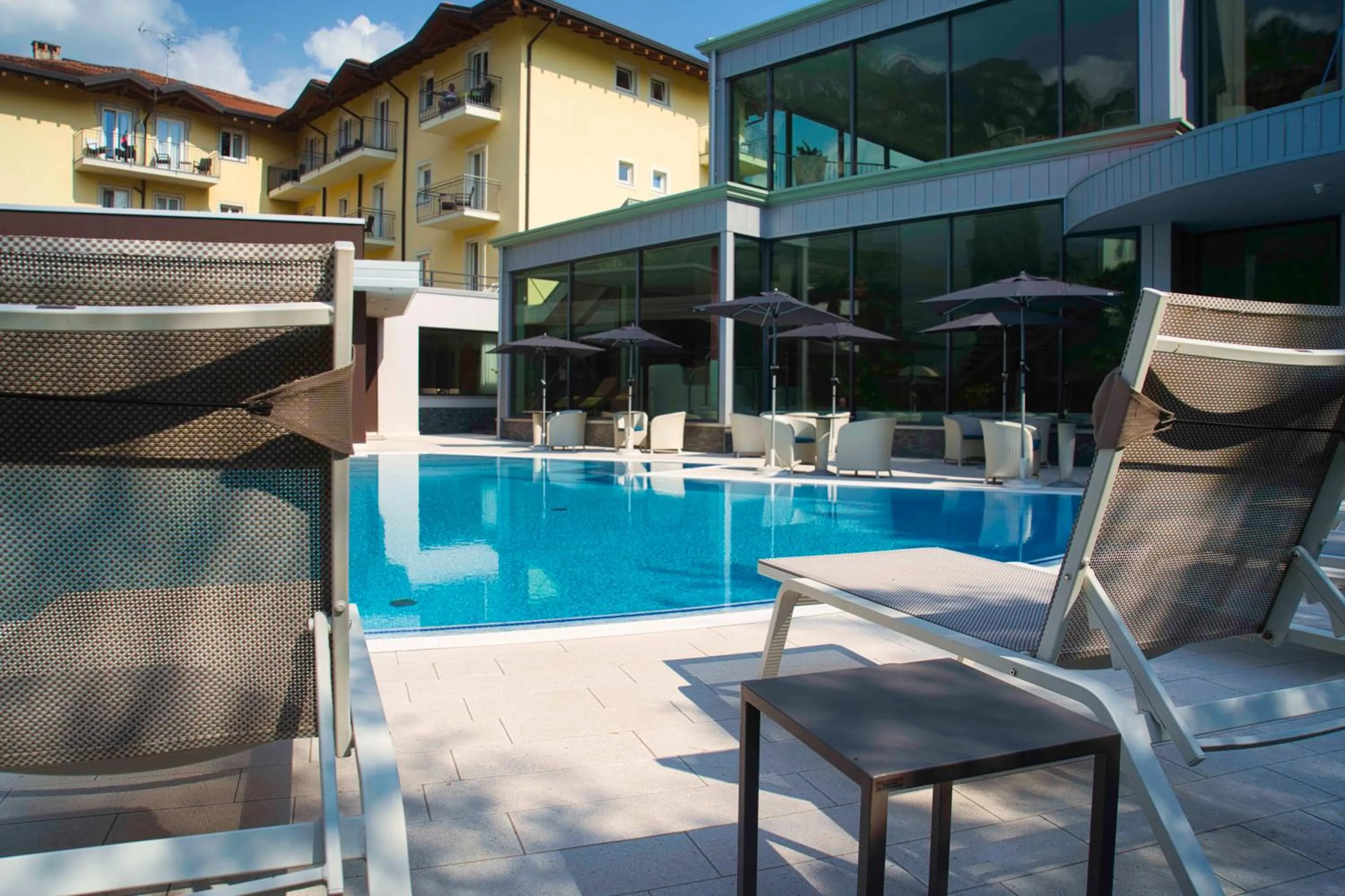 Swimming pool in Villa Nicolli Romantic Spa Resort - Adults Only