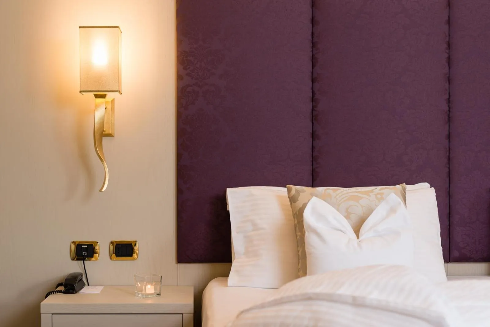 Bedroom, Bed in Villa Nicolli Romantic Spa Resort - Adults Only