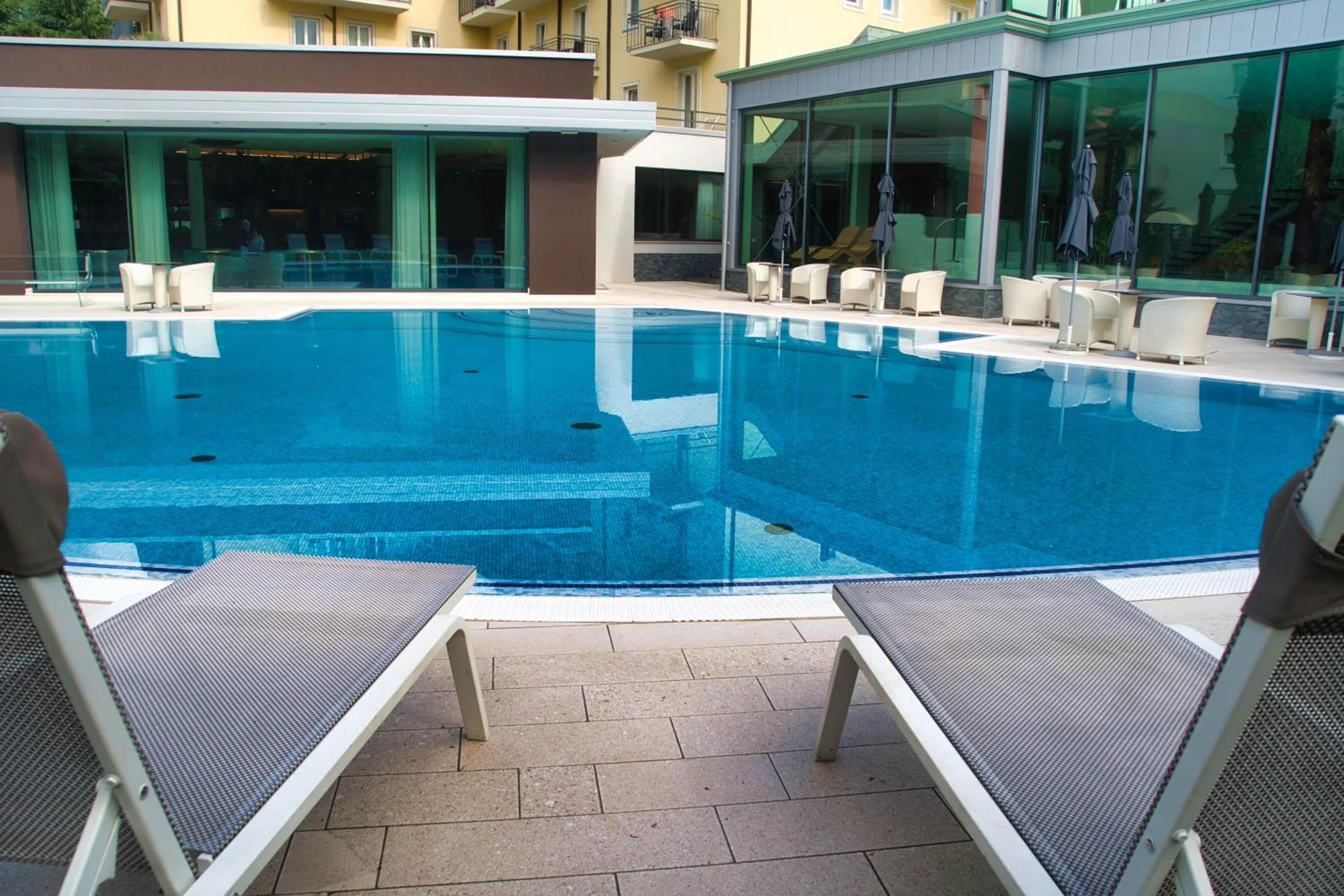 Swimming pool in Villa Nicolli Romantic Spa Resort - Adults Only
