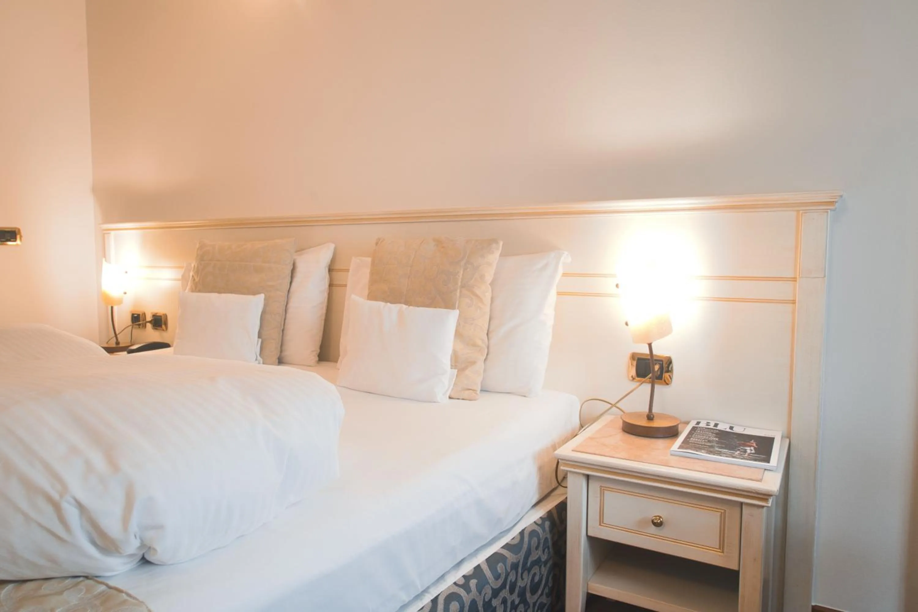 Bed in Villa Nicolli Romantic Spa Resort - Adults Only