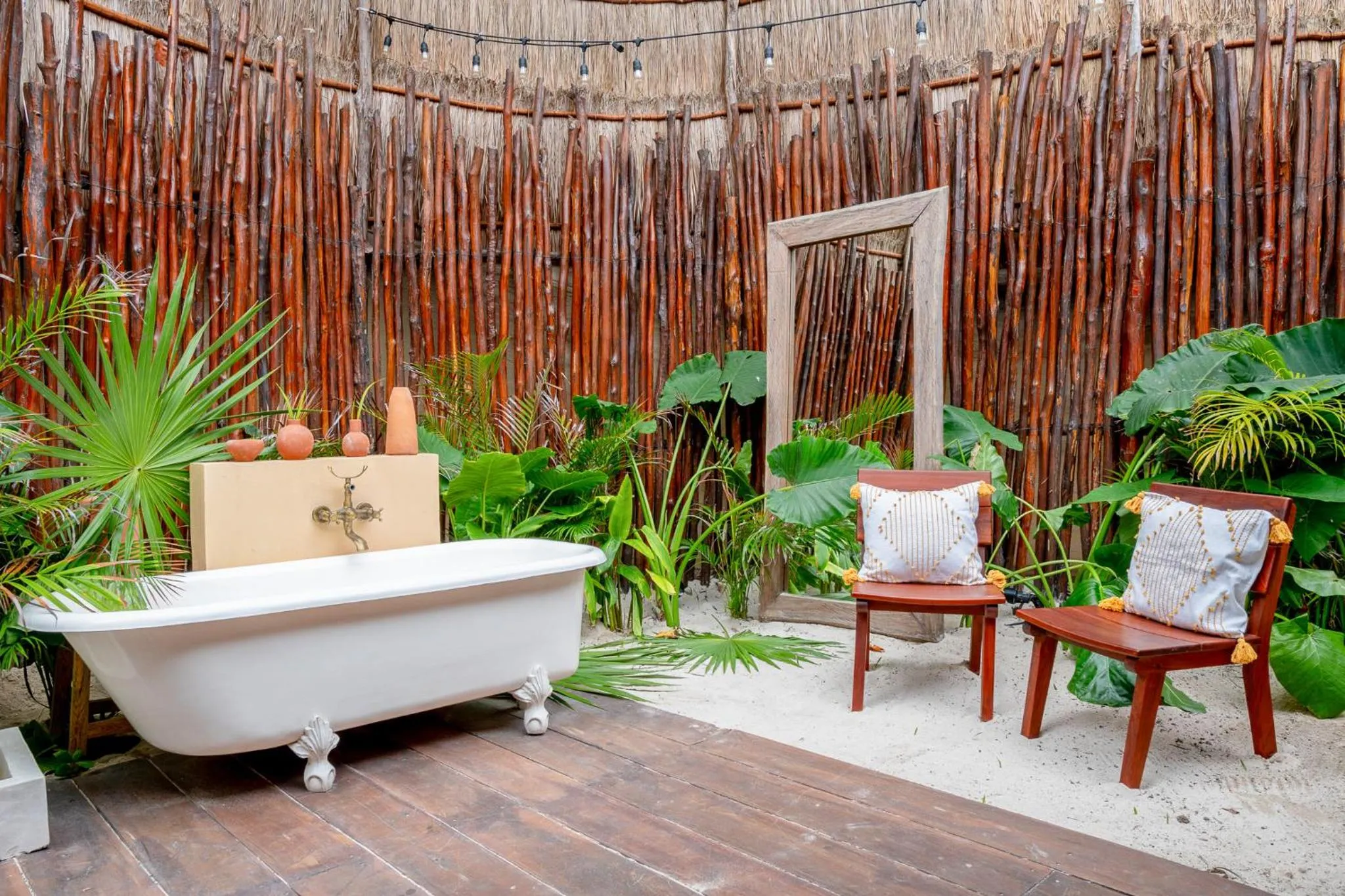 Hot Tub in La Zebra Tulum, a Small Luxury Hotel