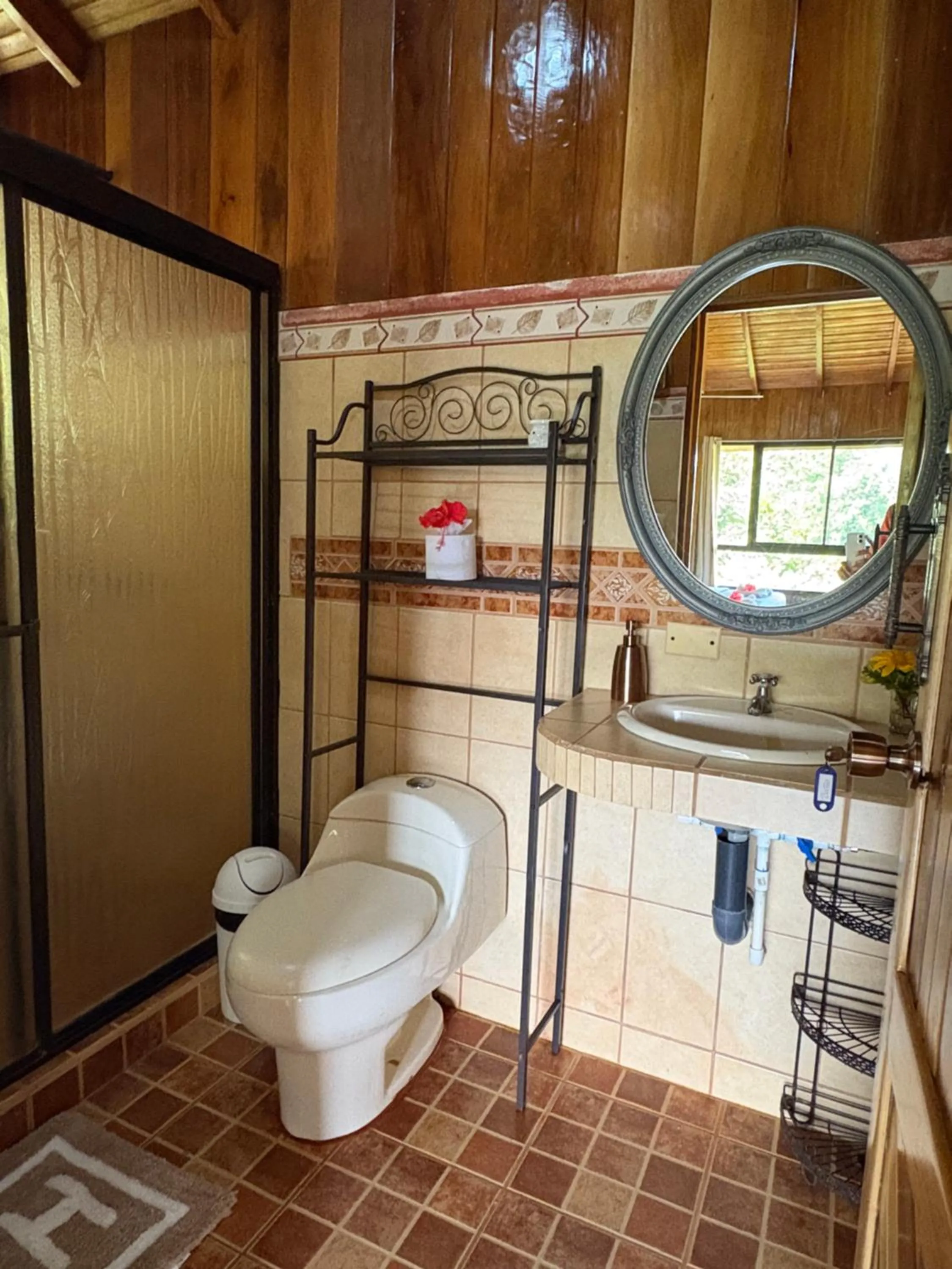 Bathroom in Casa Horizontes Corcovado