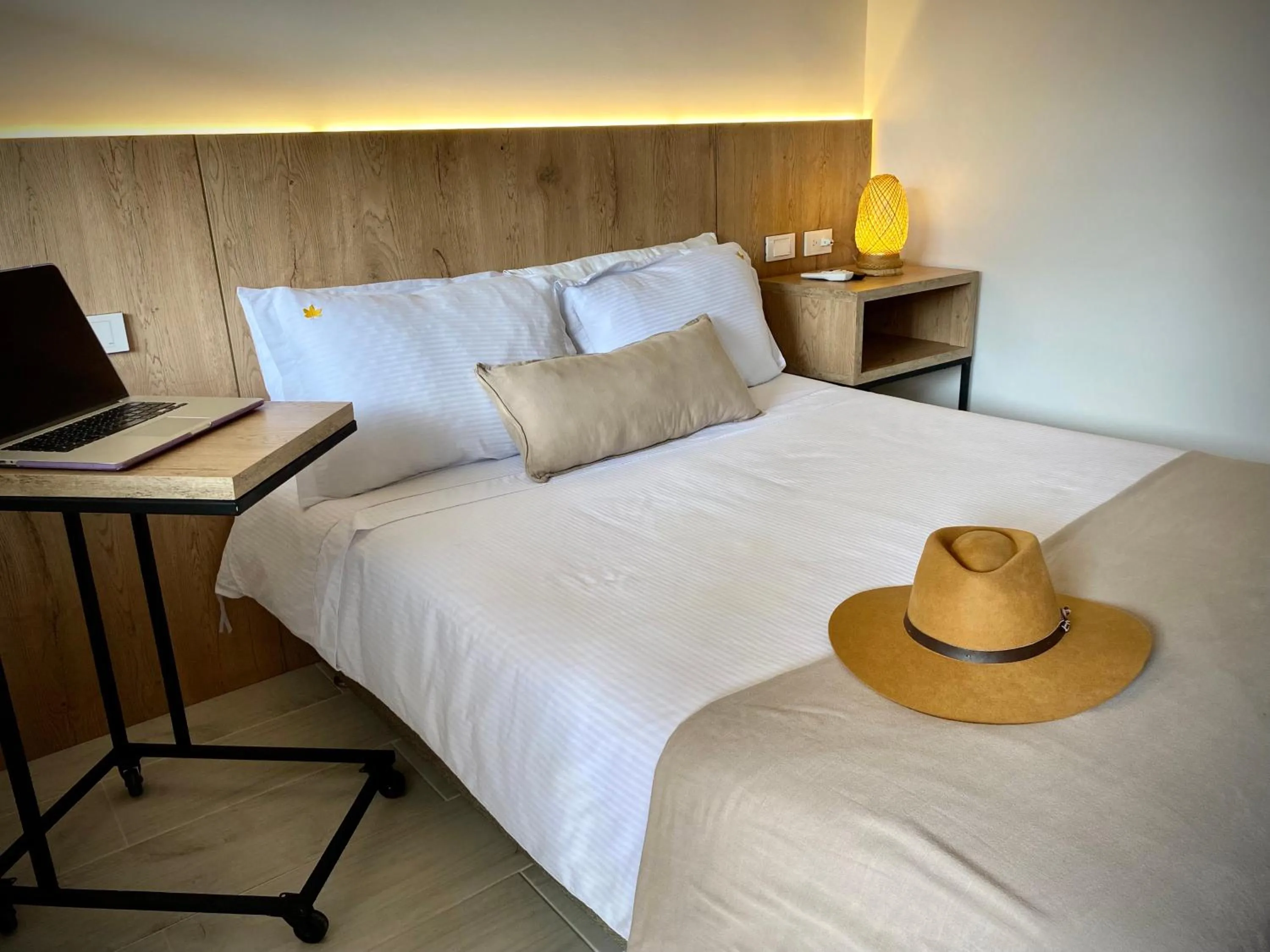 Bed in Hotel Camoruco