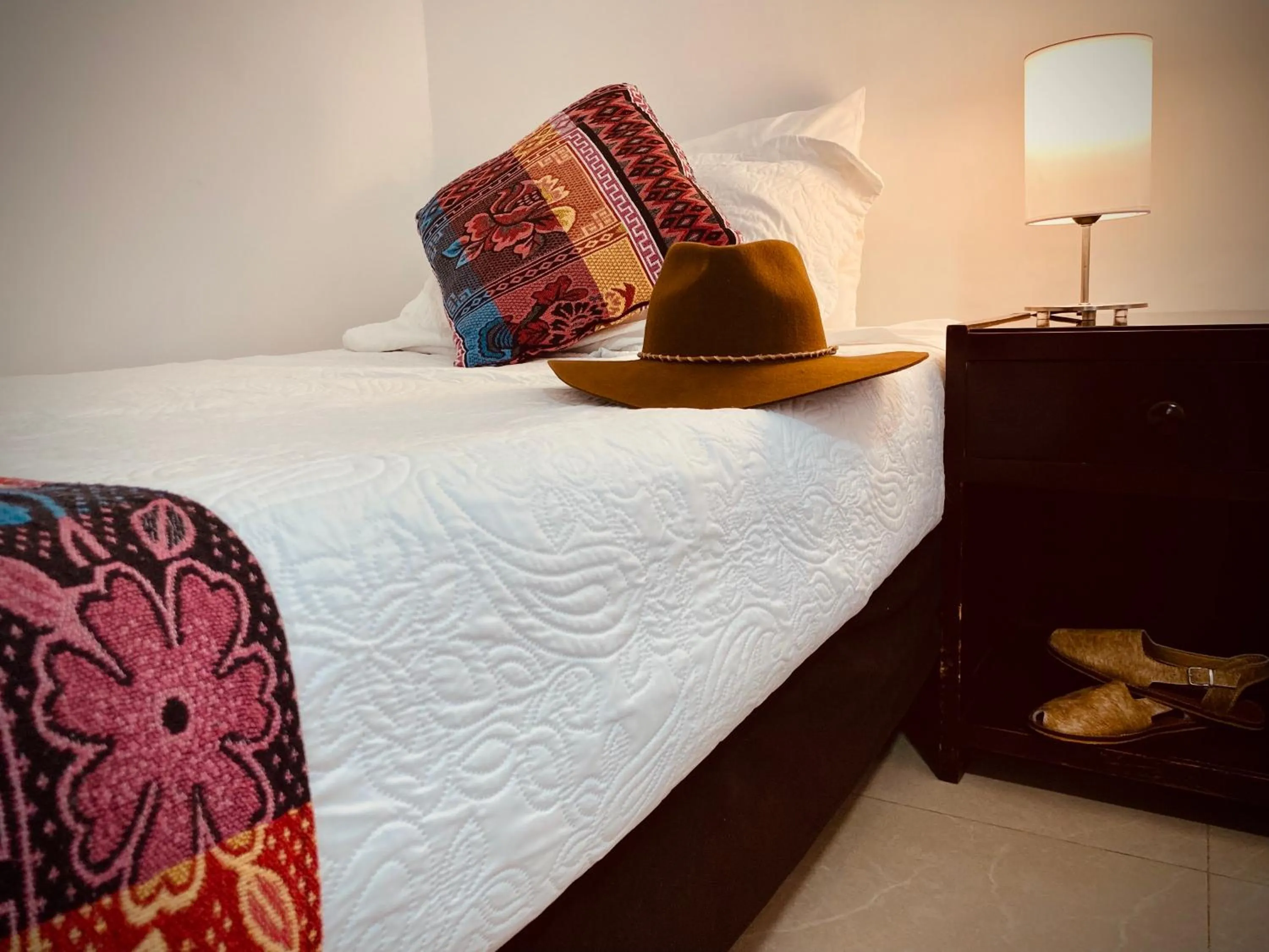 Bed in Hotel Camoruco