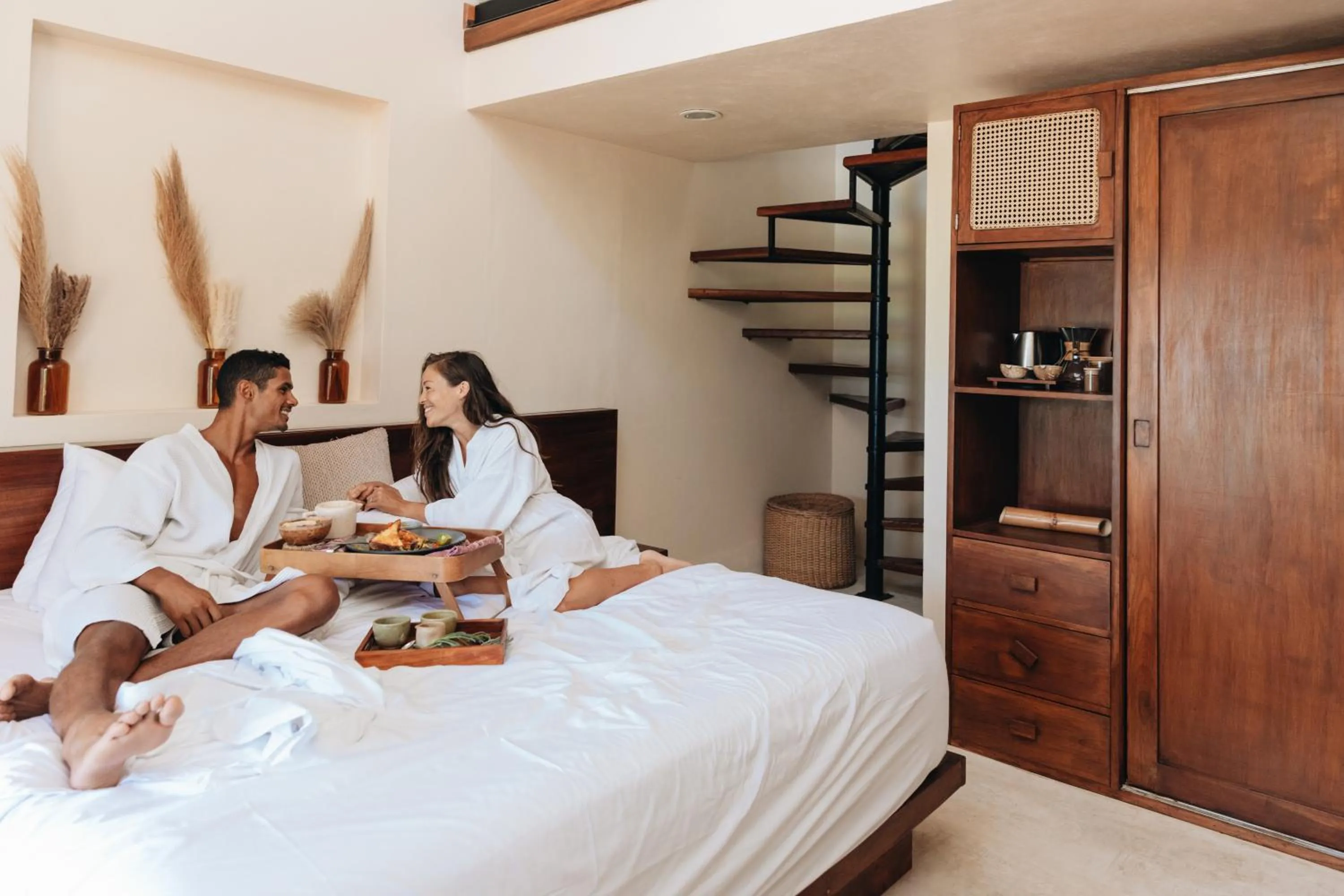 Bedroom, Bed in Mezzanine by La Zebra, an SLH Hotel