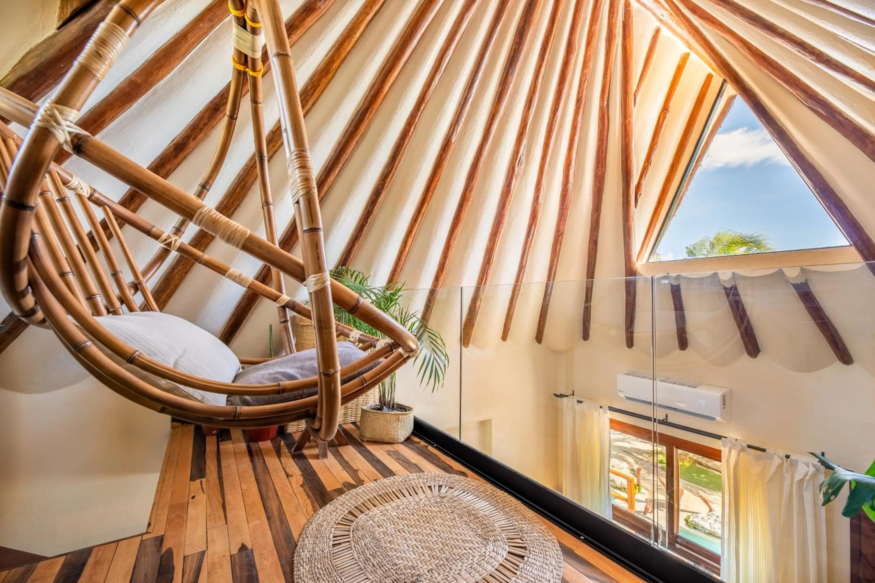 Balcony/Terrace in Mezzanine by La Zebra, an SLH Hotel