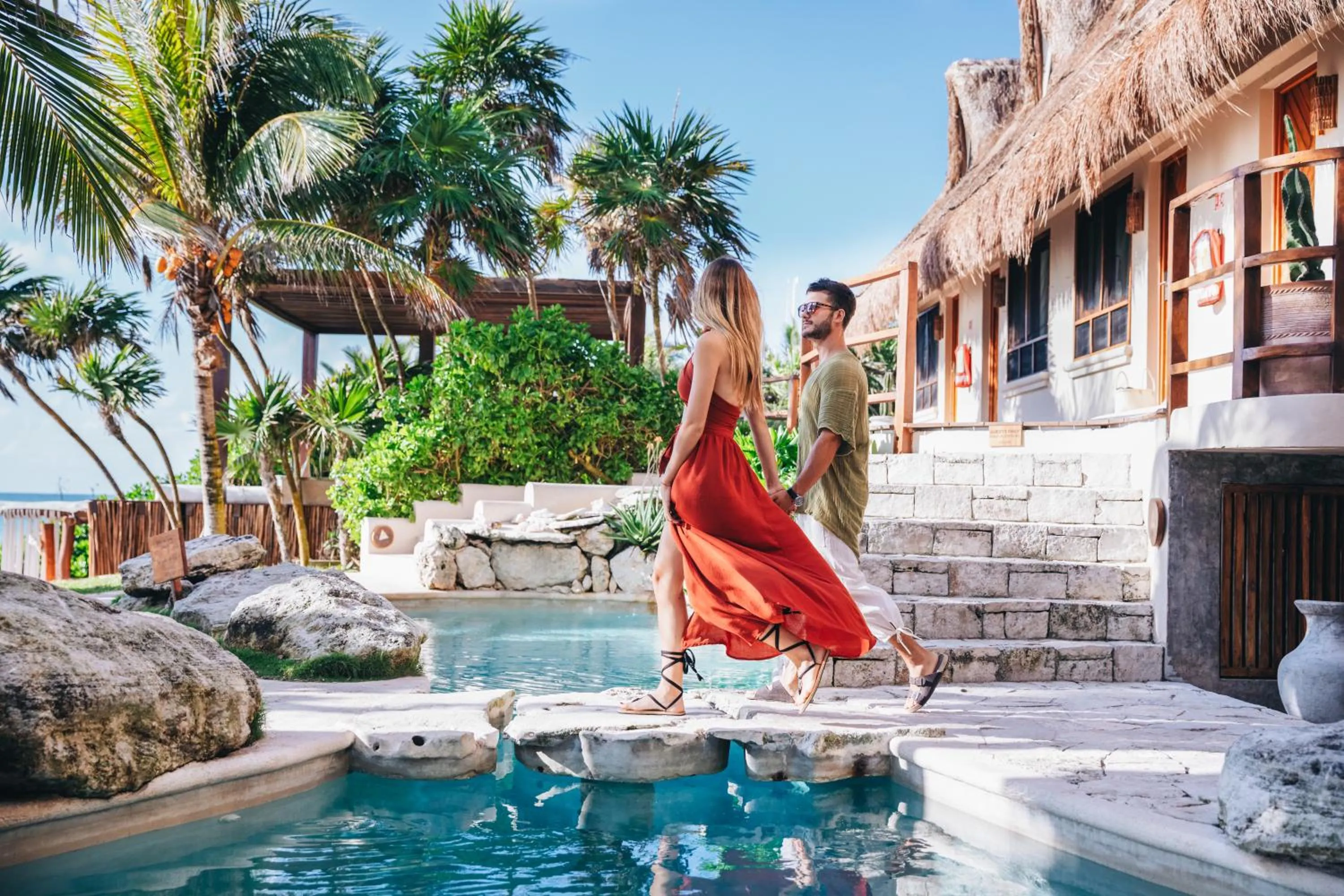 Pool view in Mezzanine by La Zebra, an SLH Hotel