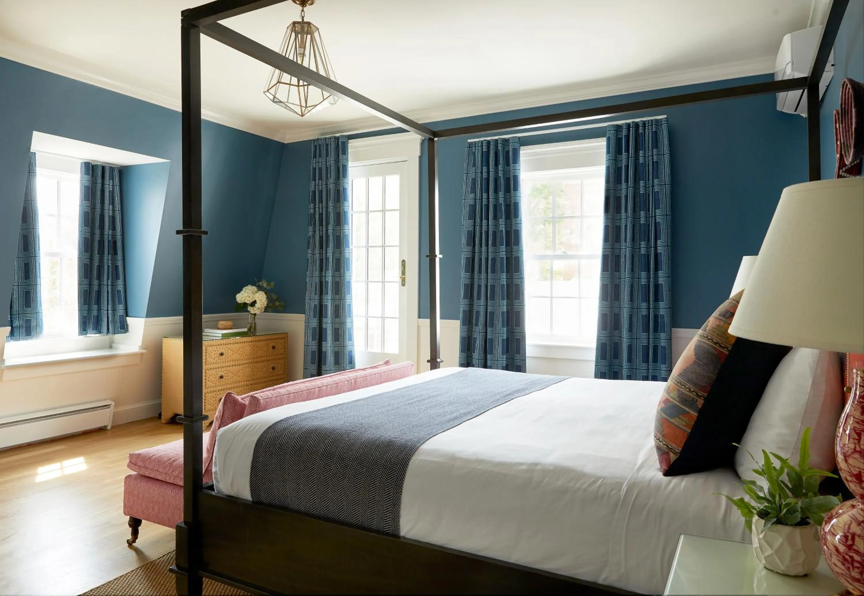 Bed in The Christopher, The Edgartown Collection