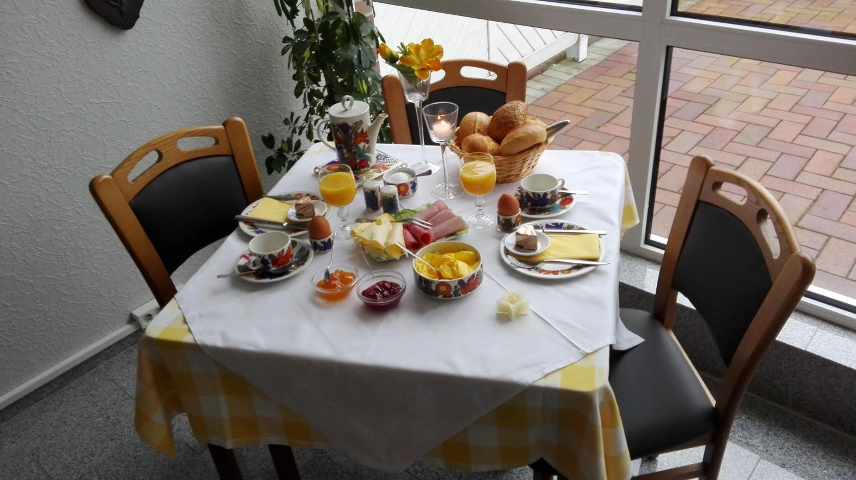 Continental breakfast in Pension Arndt UG