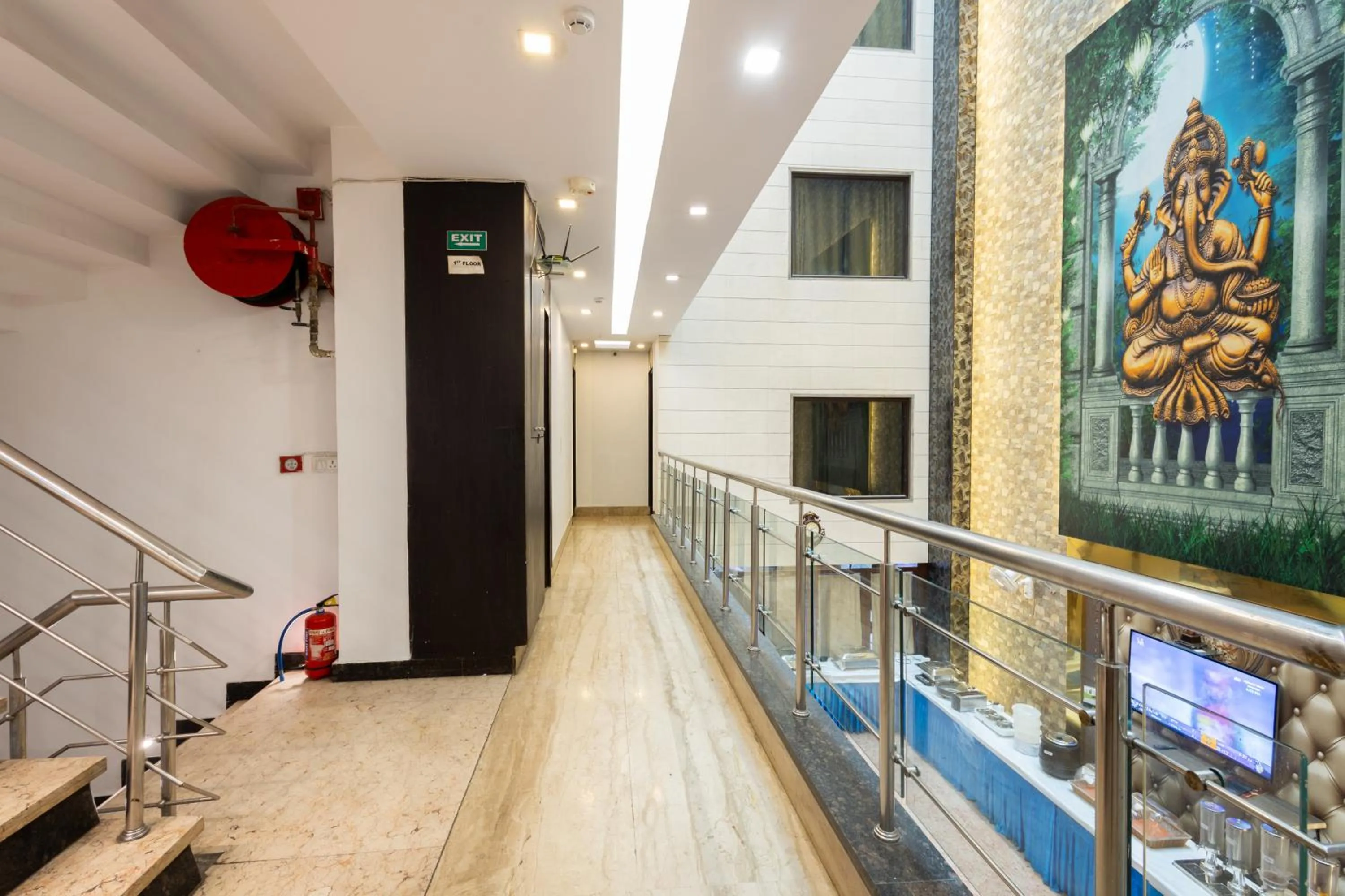 Balcony/Terrace in Hotel Gold Souk - Karol Bagh