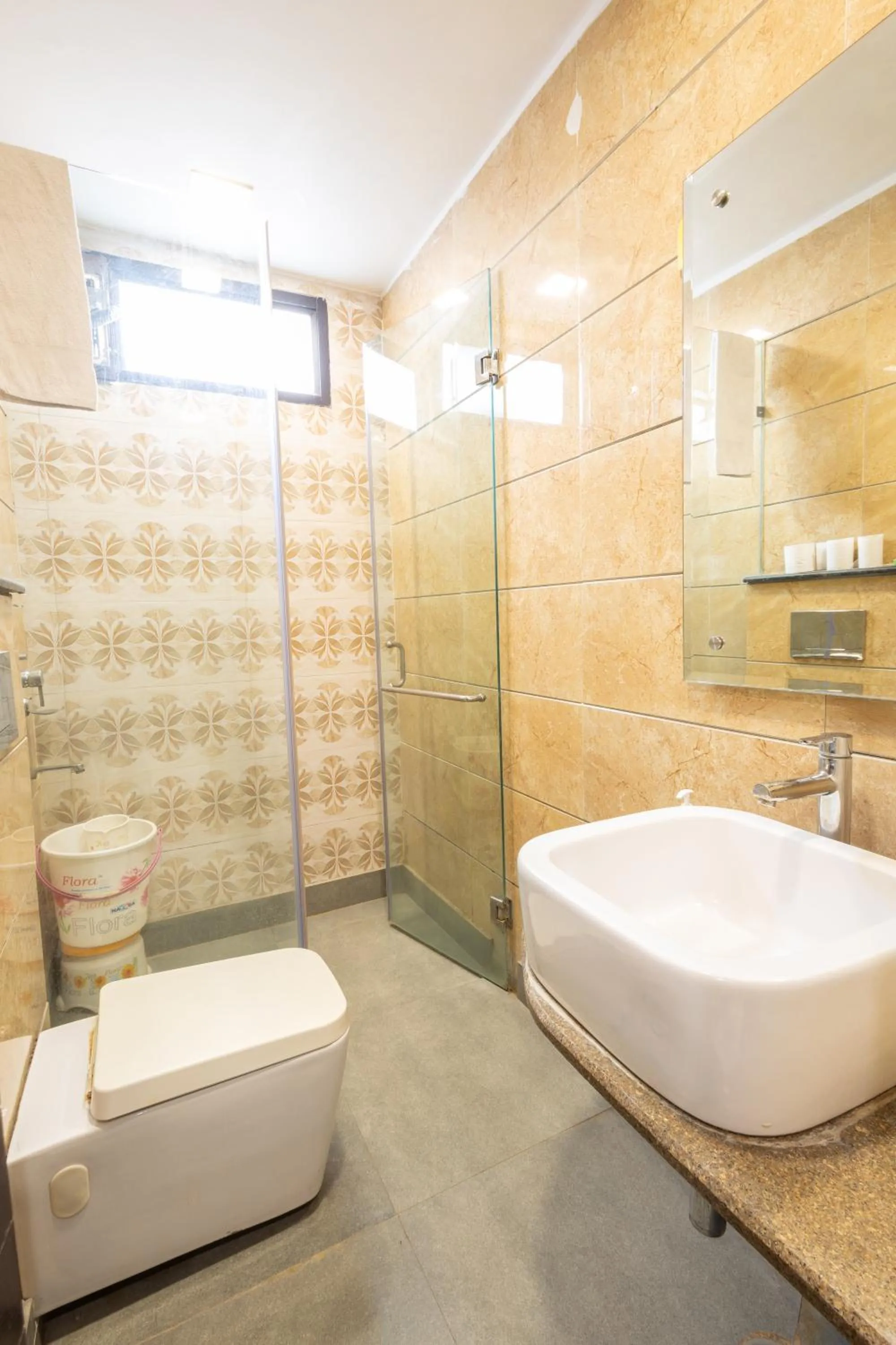 Shower in Hotel Gold Souk - Karol Bagh