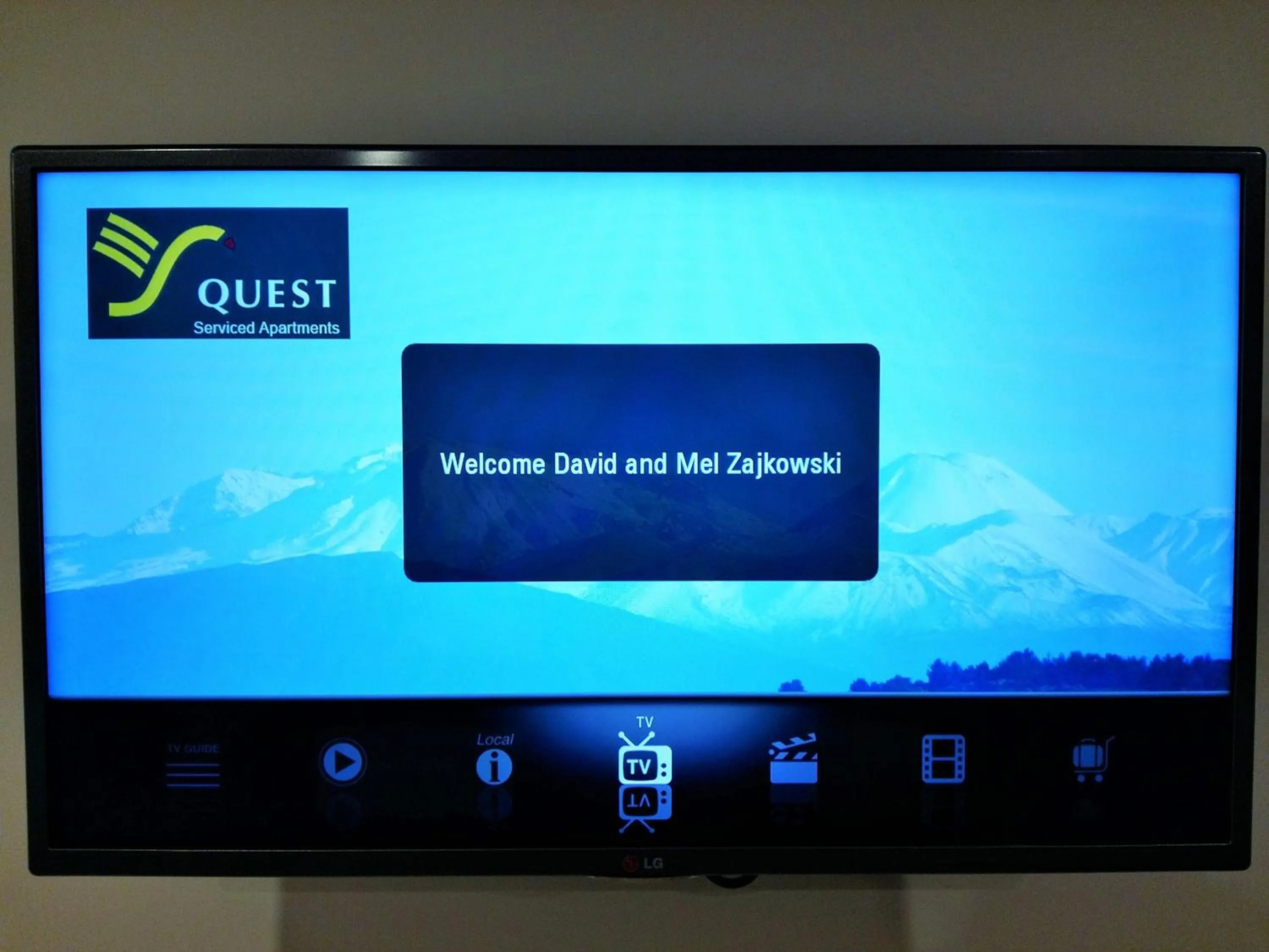 TV and multimedia in Quest Taupo