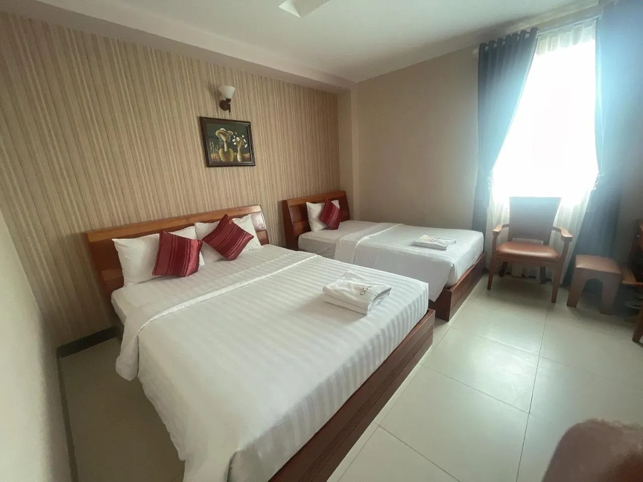 Bed in Co Ba Vung Tau Hotel