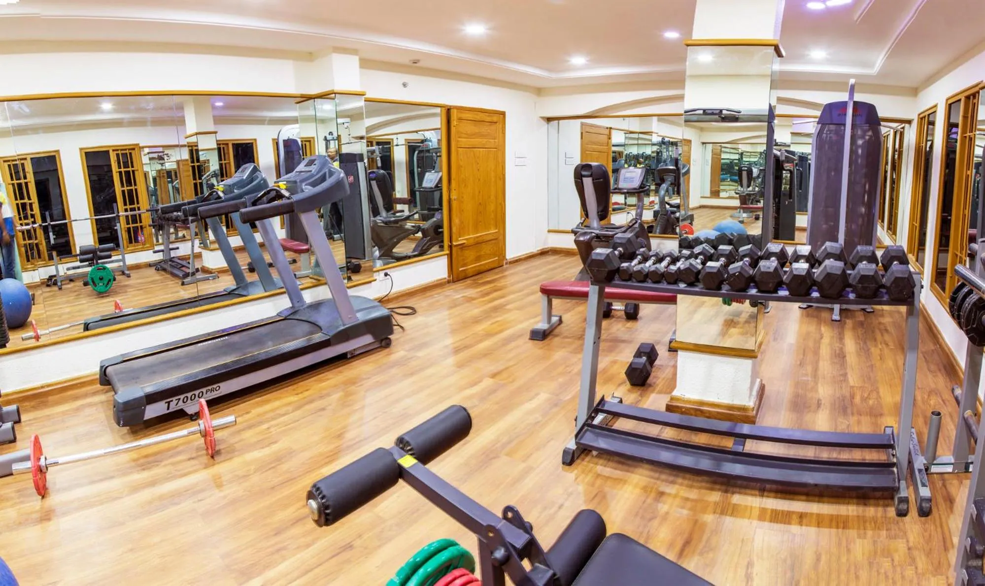 Fitness centre/facilities in Hill Palace Hotel & Spa
