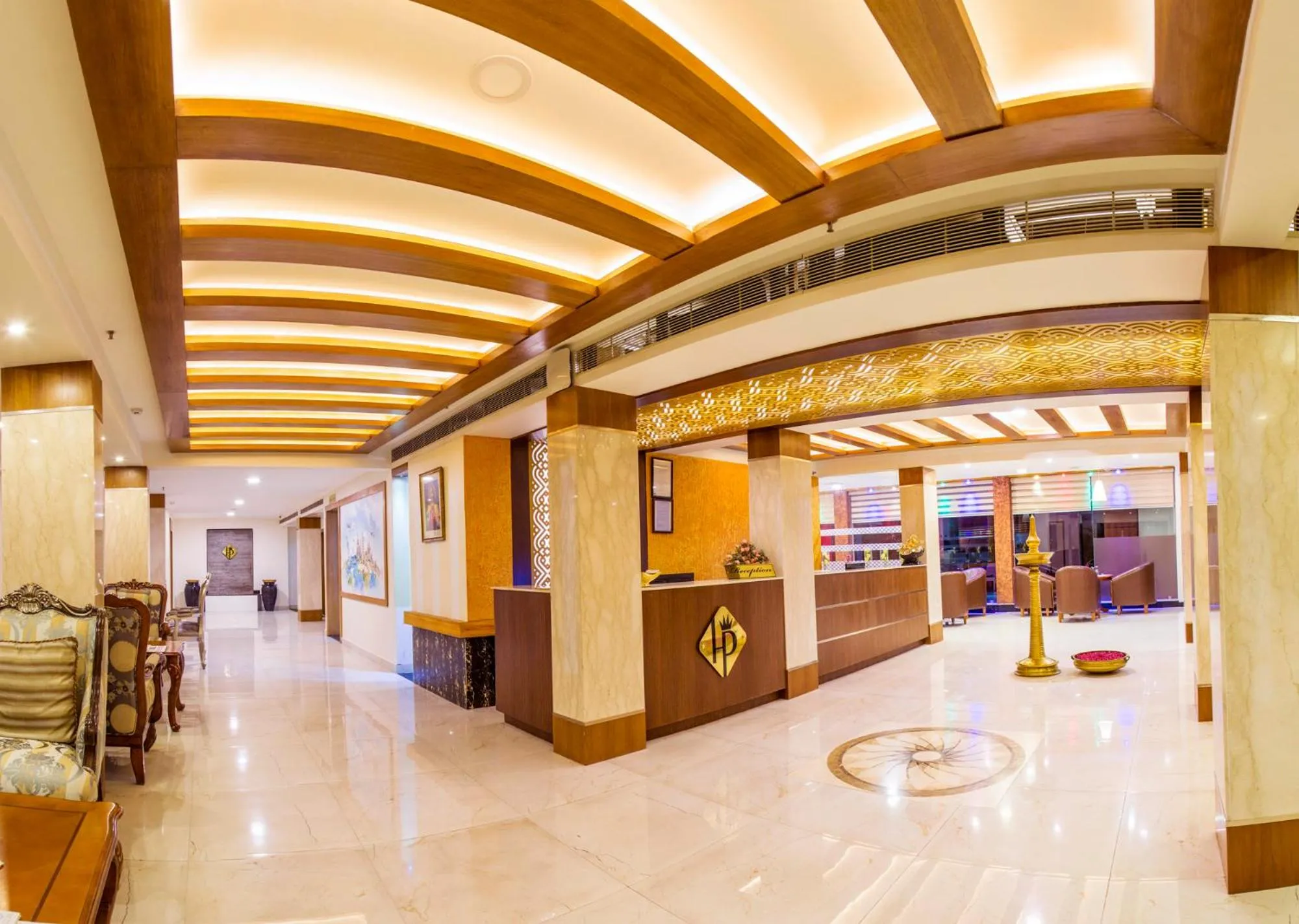 Lobby or reception in Hill Palace Hotel & Spa