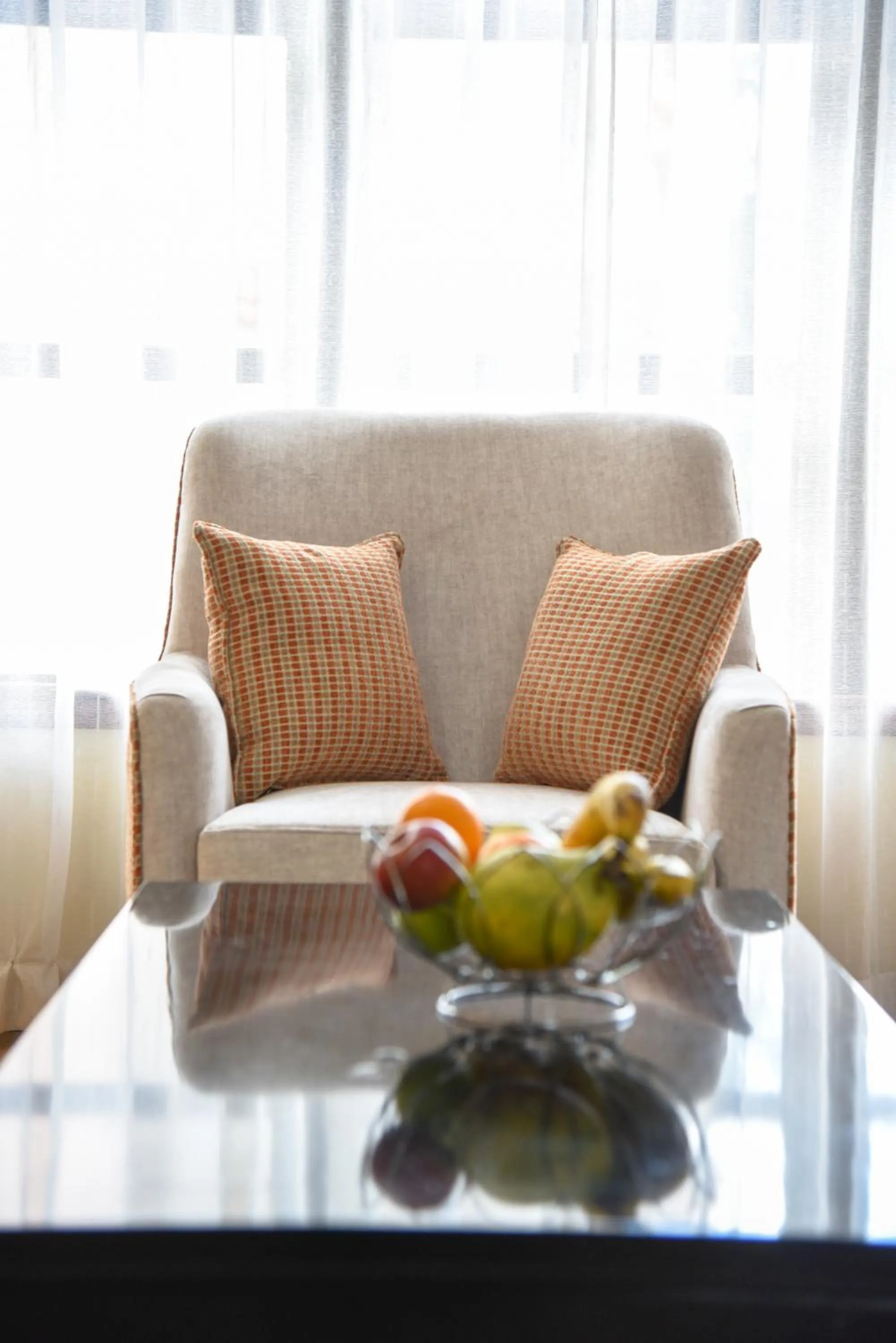 Seating area in Fedha Residences by Trianum