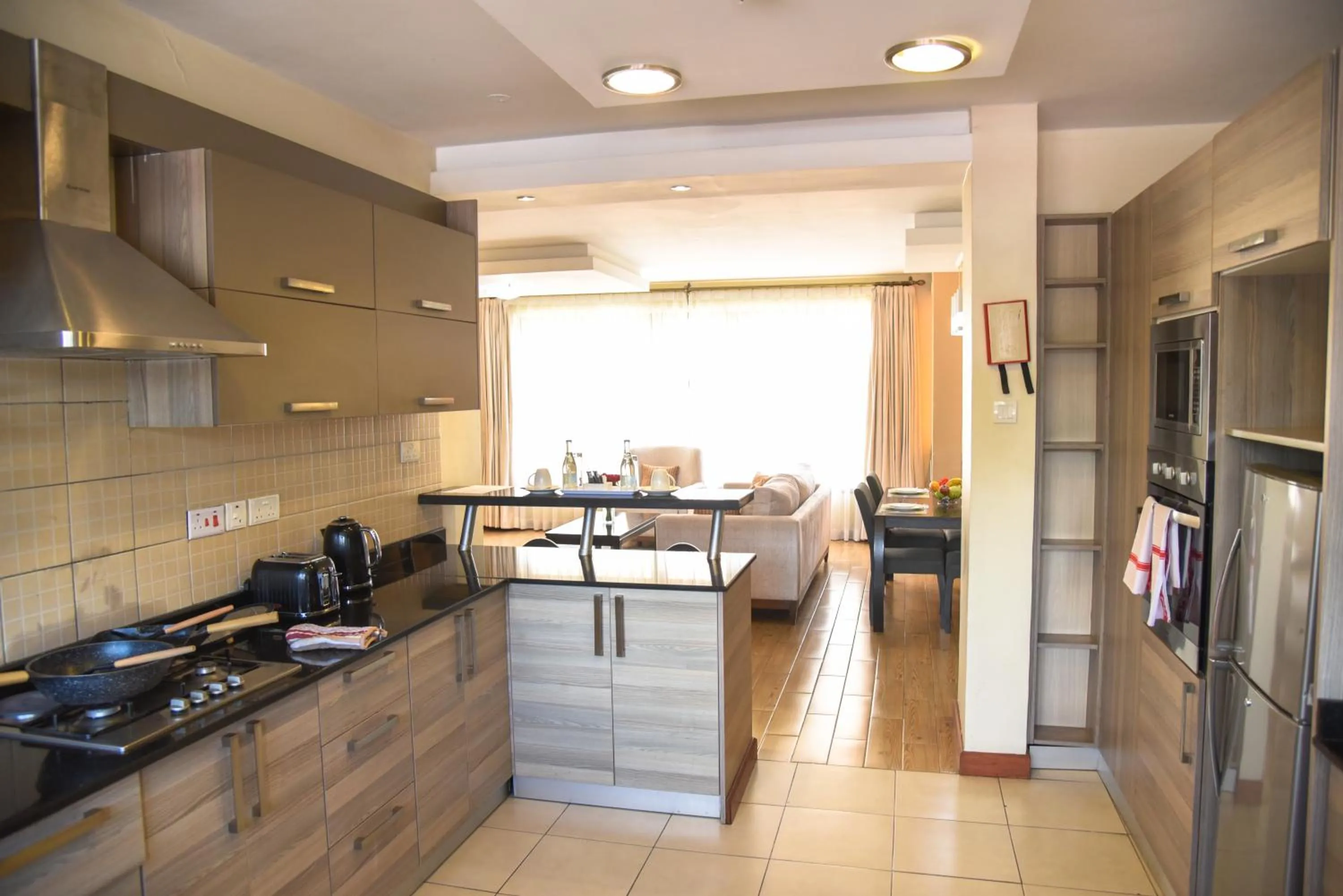Kitchen or kitchenette in Fedha Residences by Trianum