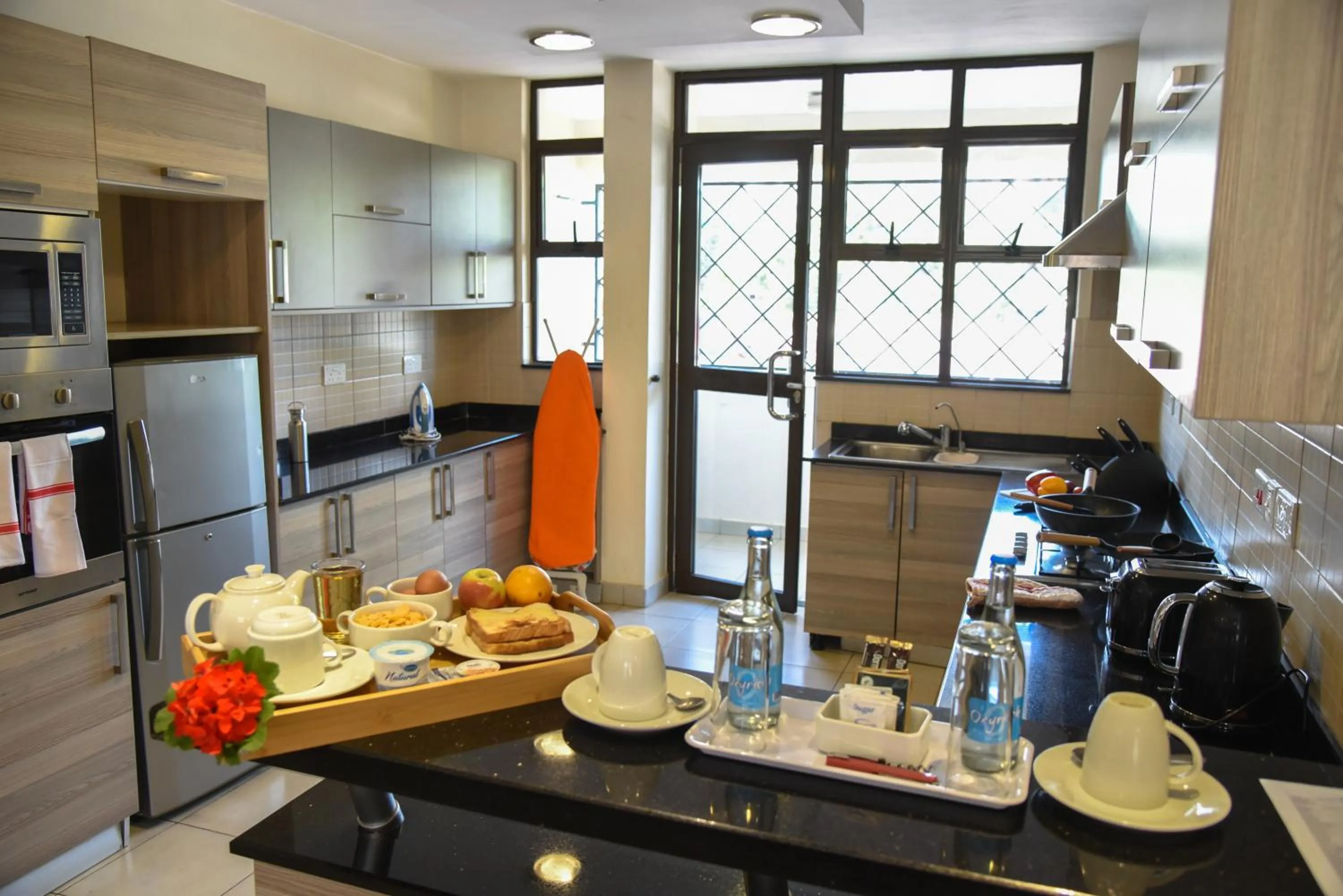 Breakfast in Fedha Residences by Trianum