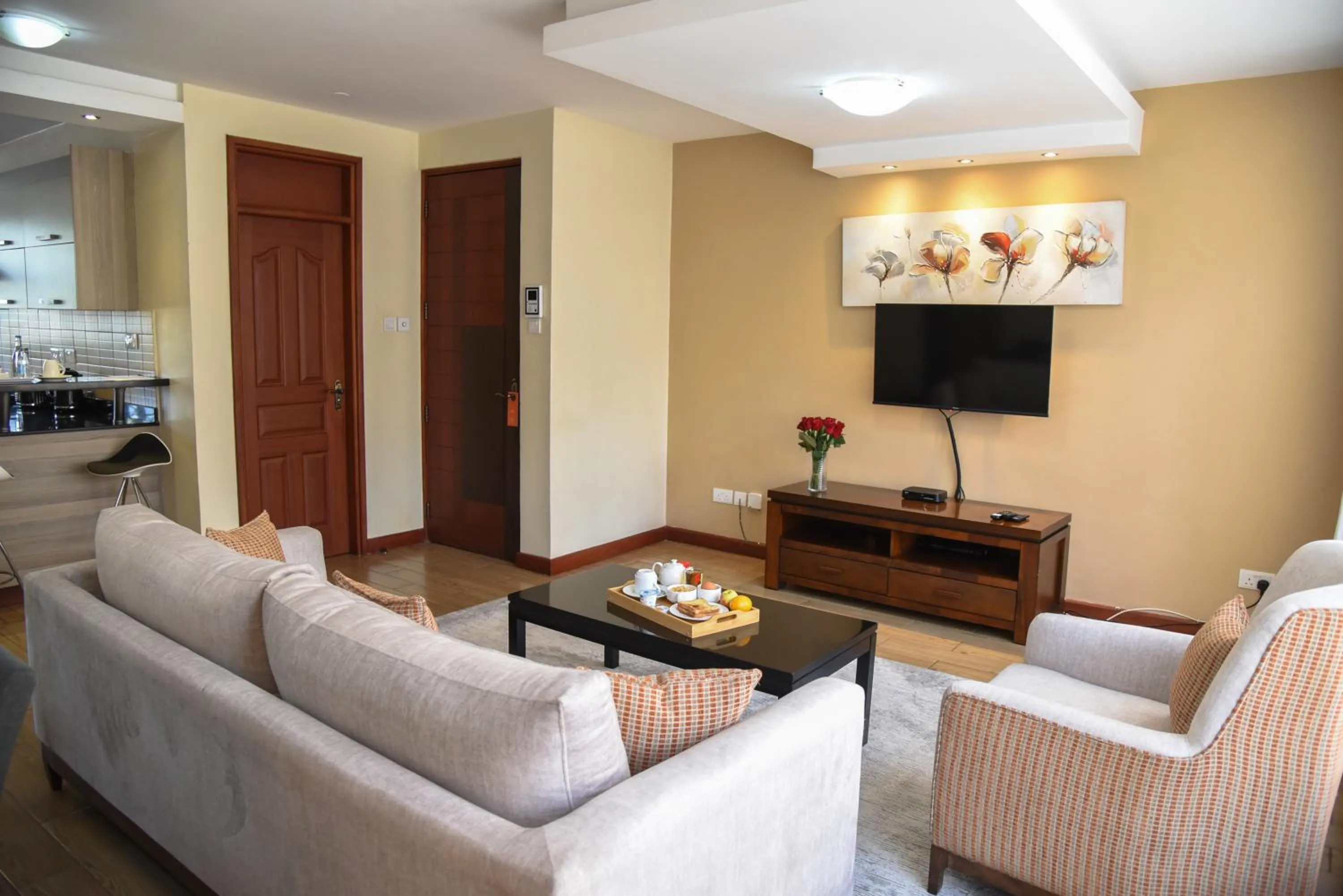 Living room in Fedha Residences by Trianum