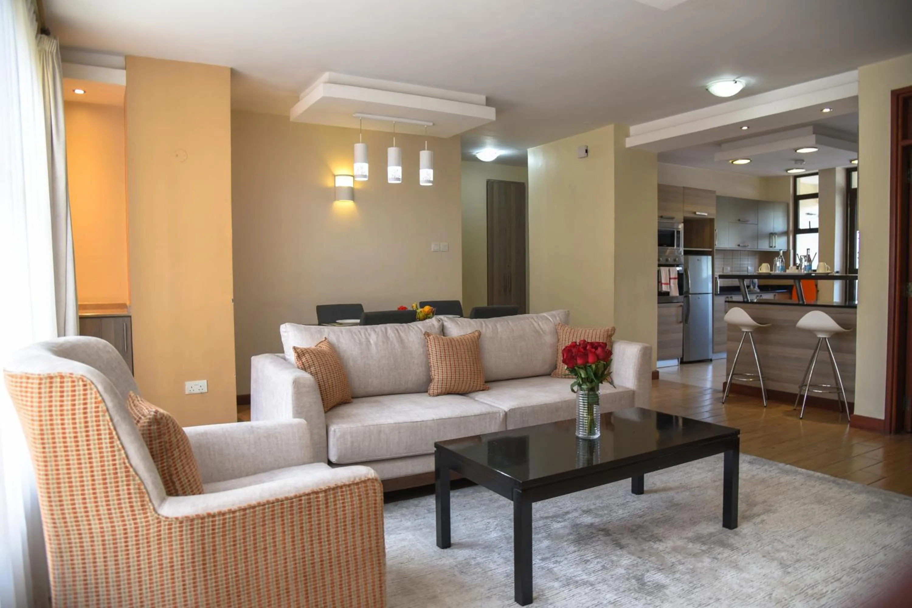 Living room in Fedha Residences by Trianum