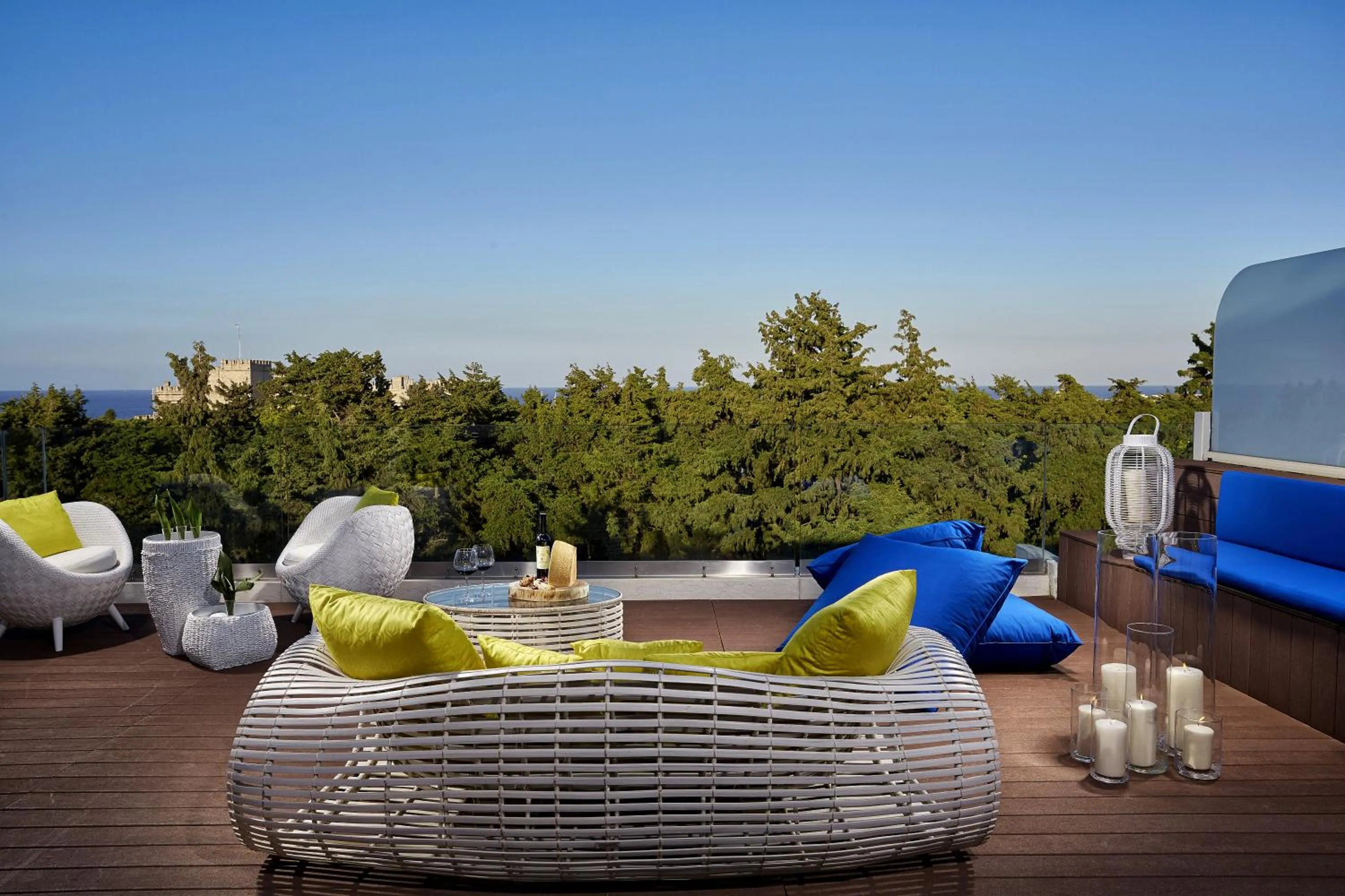 Balcony/Terrace in Rodos Park