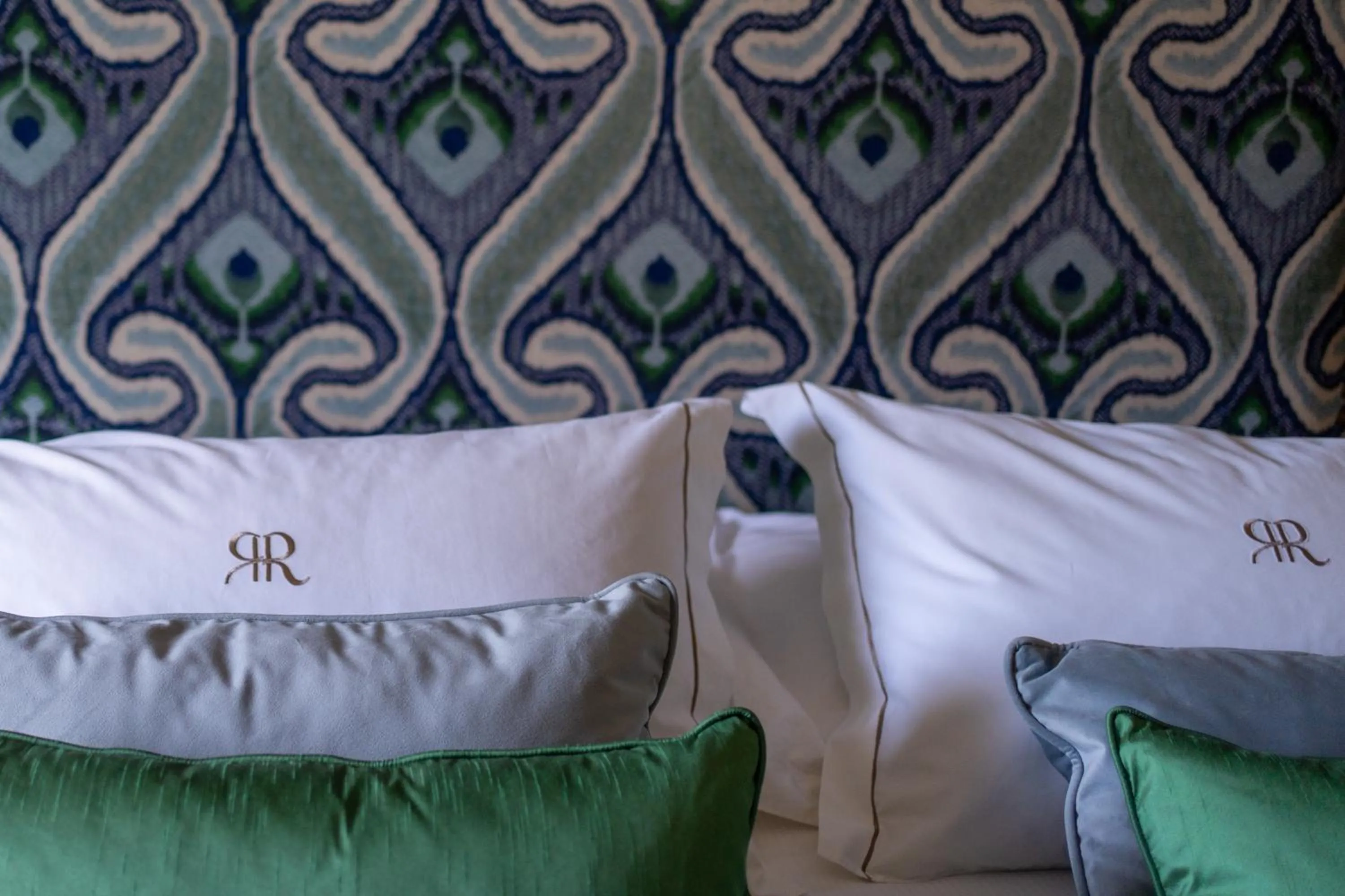 Decorative detail, Bed in Rodos Park