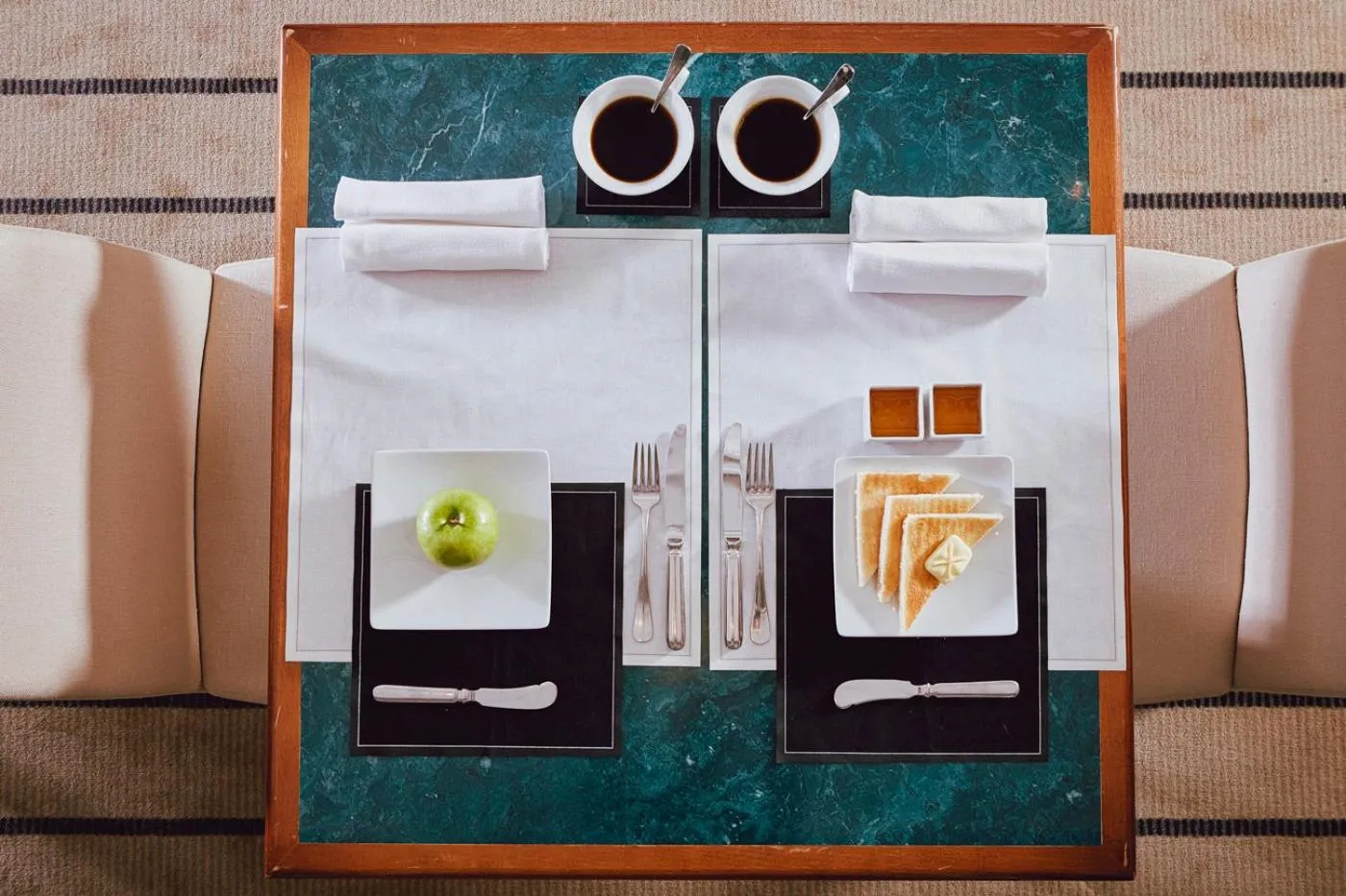 Dining area in Rodos Park