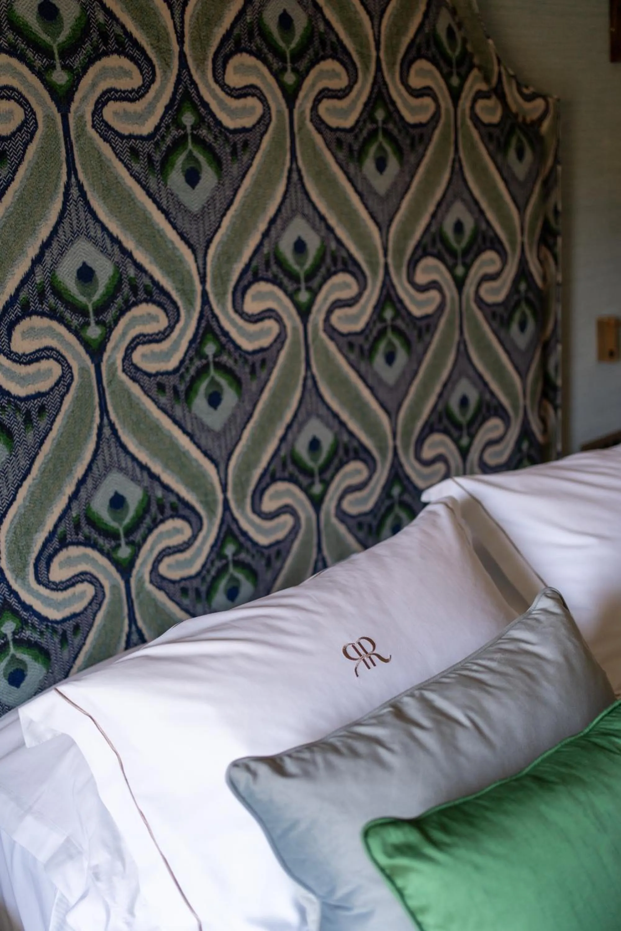 Decorative detail, Bed in Rodos Park