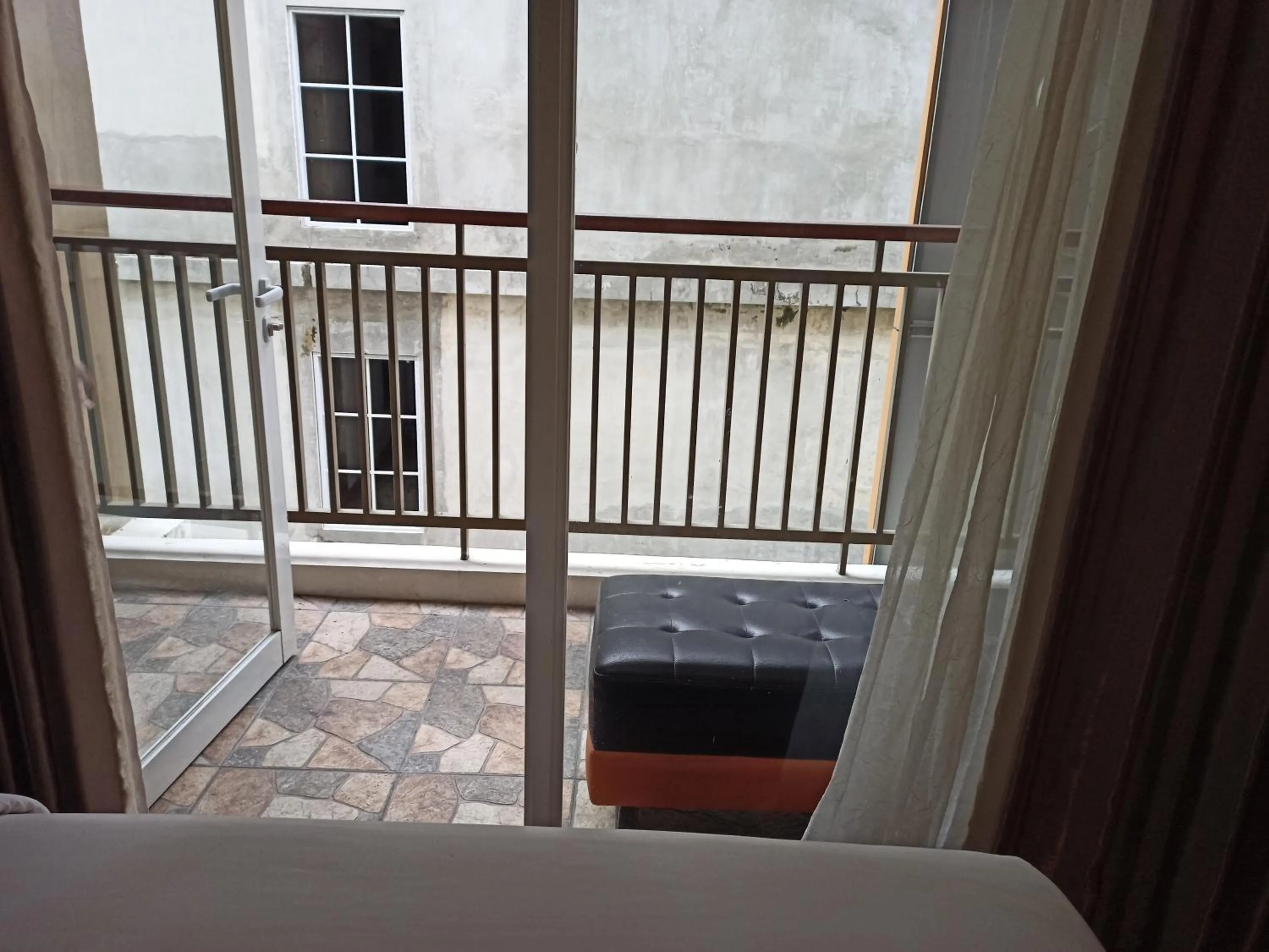 Balcony/Terrace, Bed in Student Park Hotel