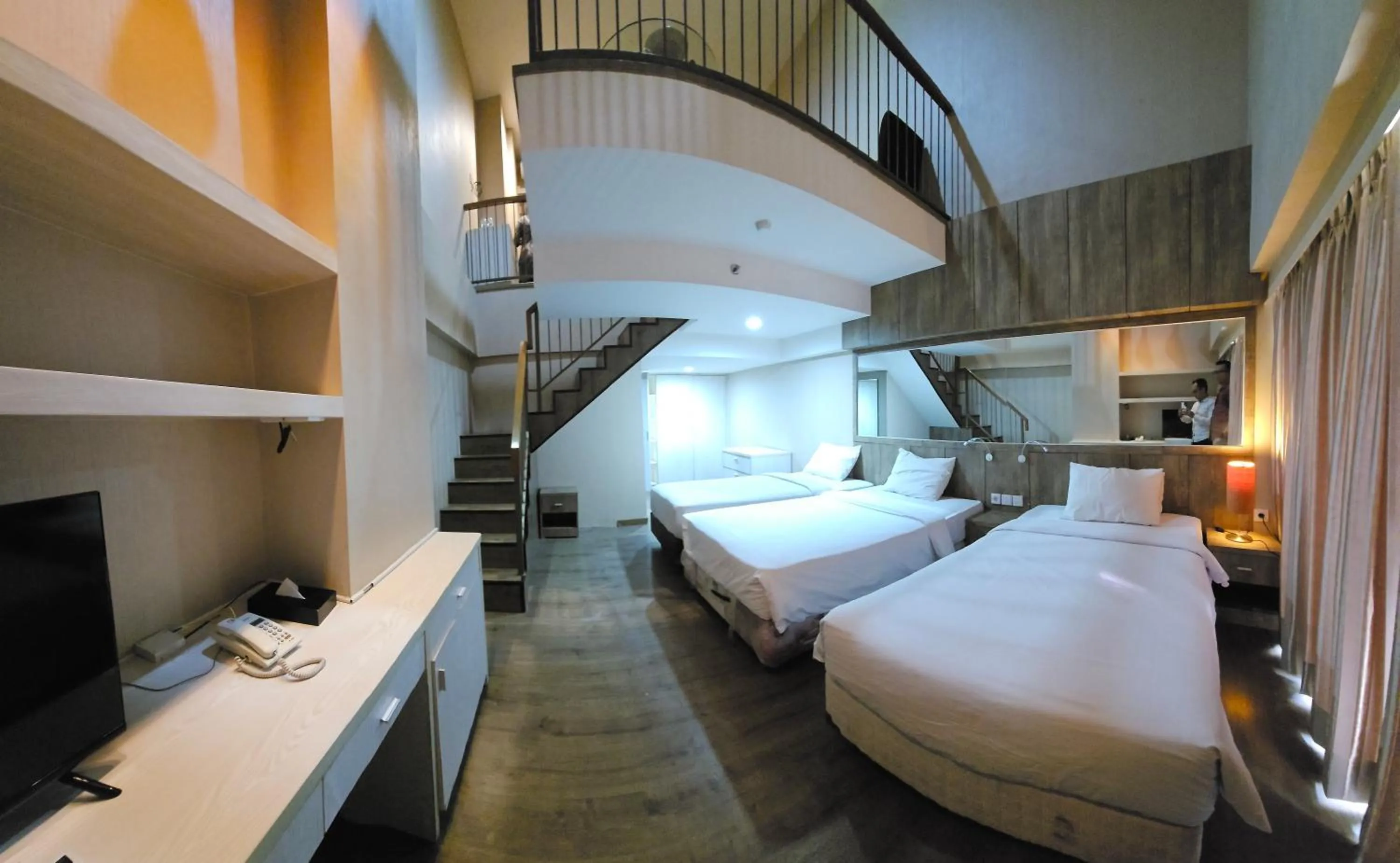 Bed in Student Park Hotel