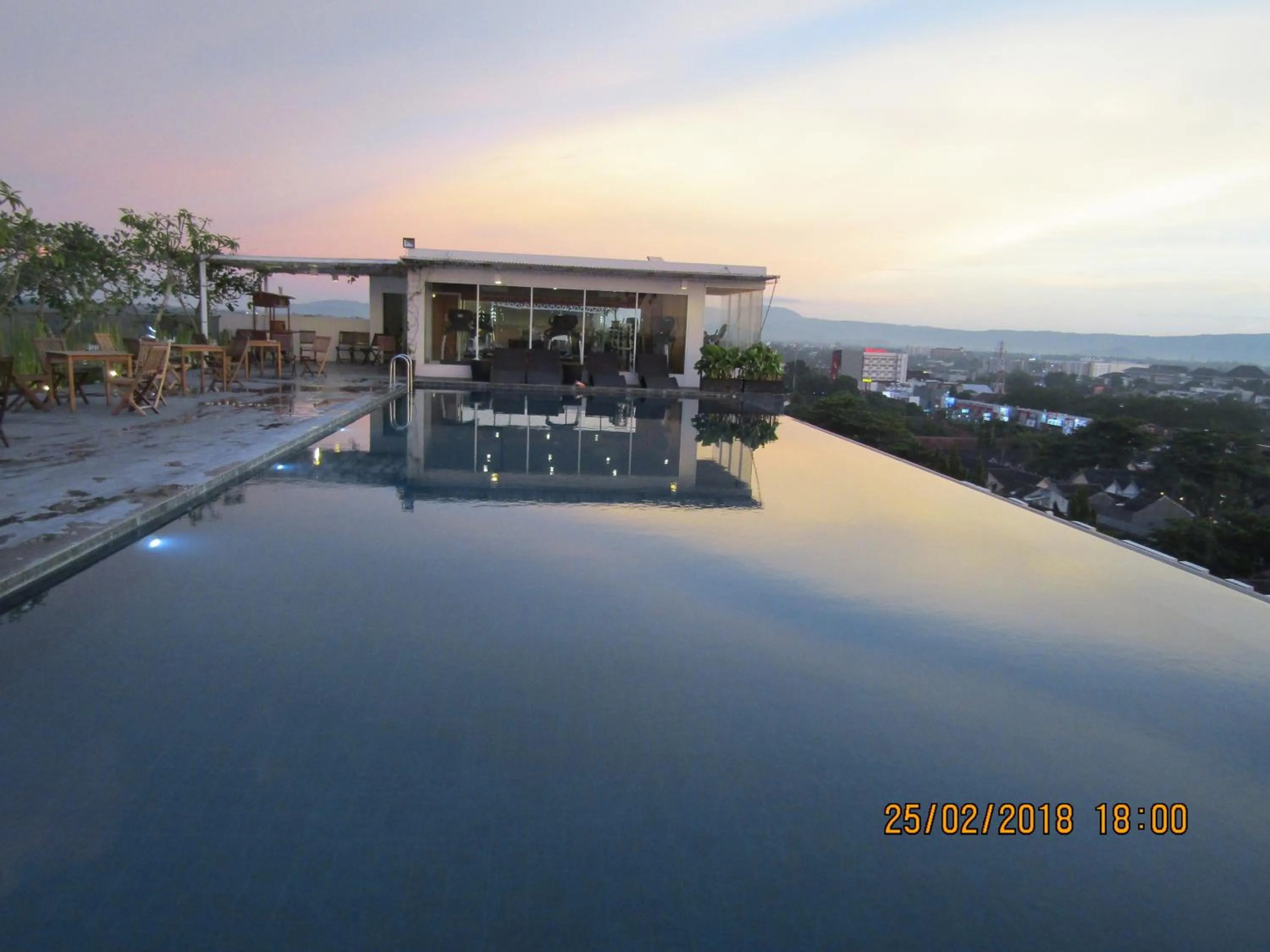 Swimming pool in Student Park Hotel
