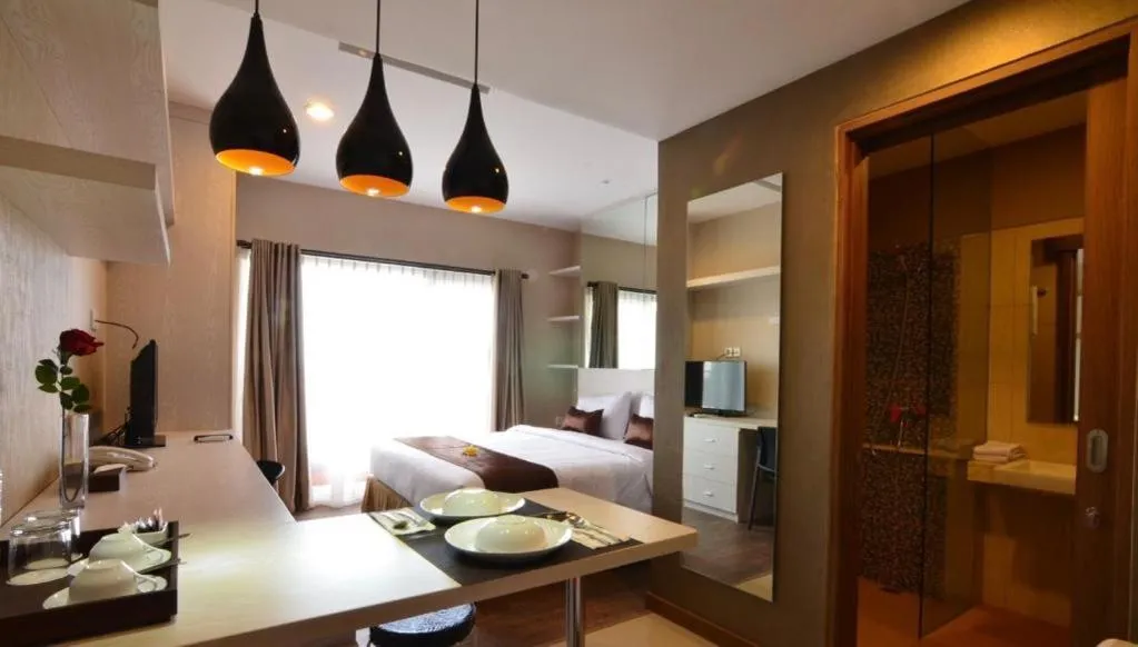 Bed in Student Park Hotel