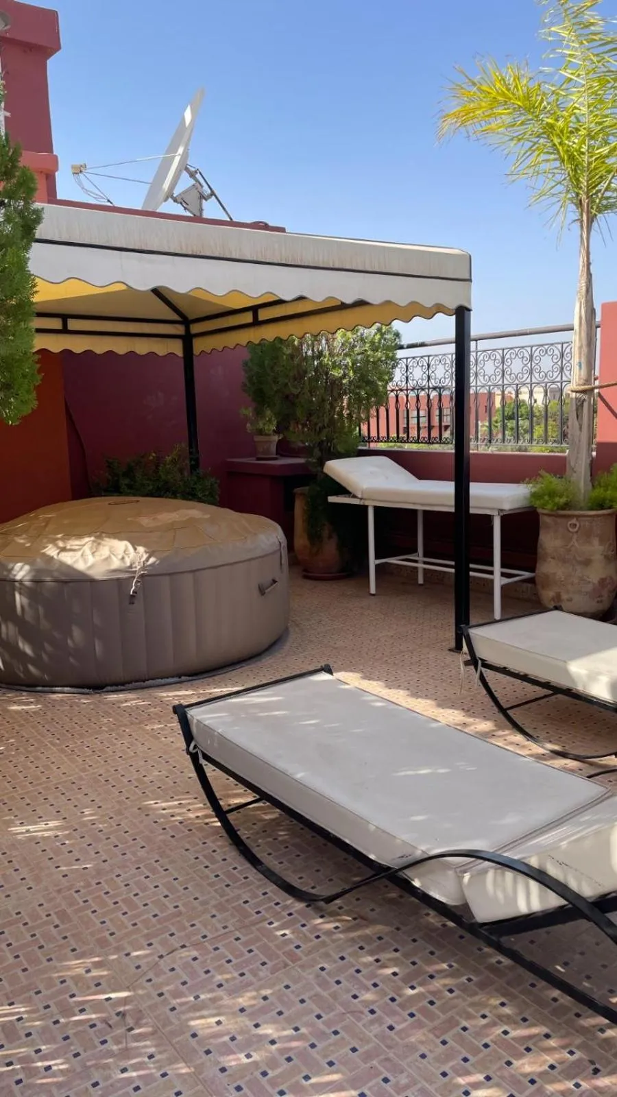 Patio in Riad Soir De Marrakech