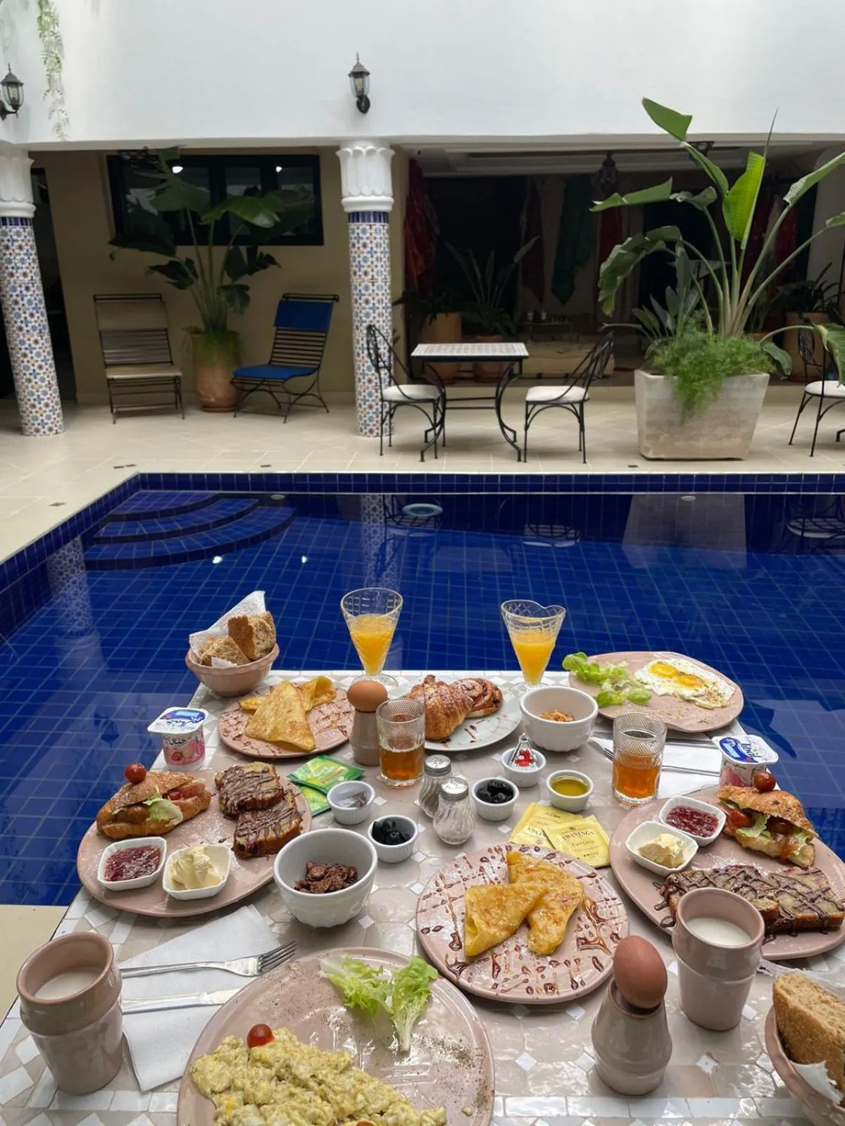 Food and drinks in Riad Soir De Marrakech