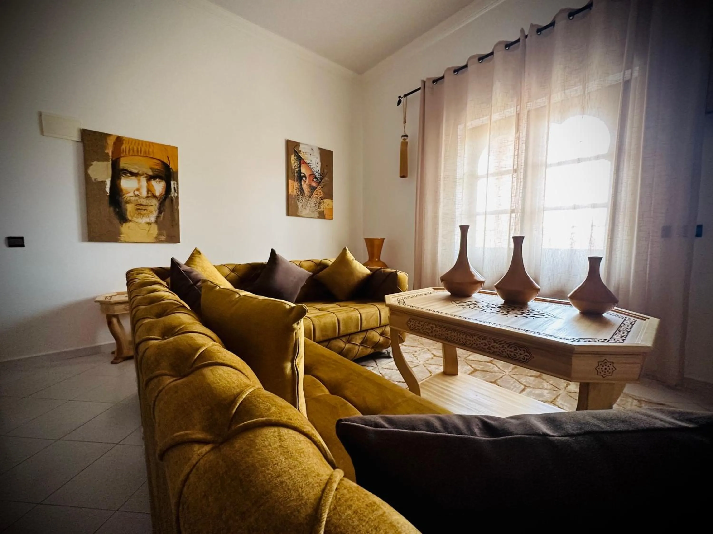 Living room in Riad Soir De Marrakech